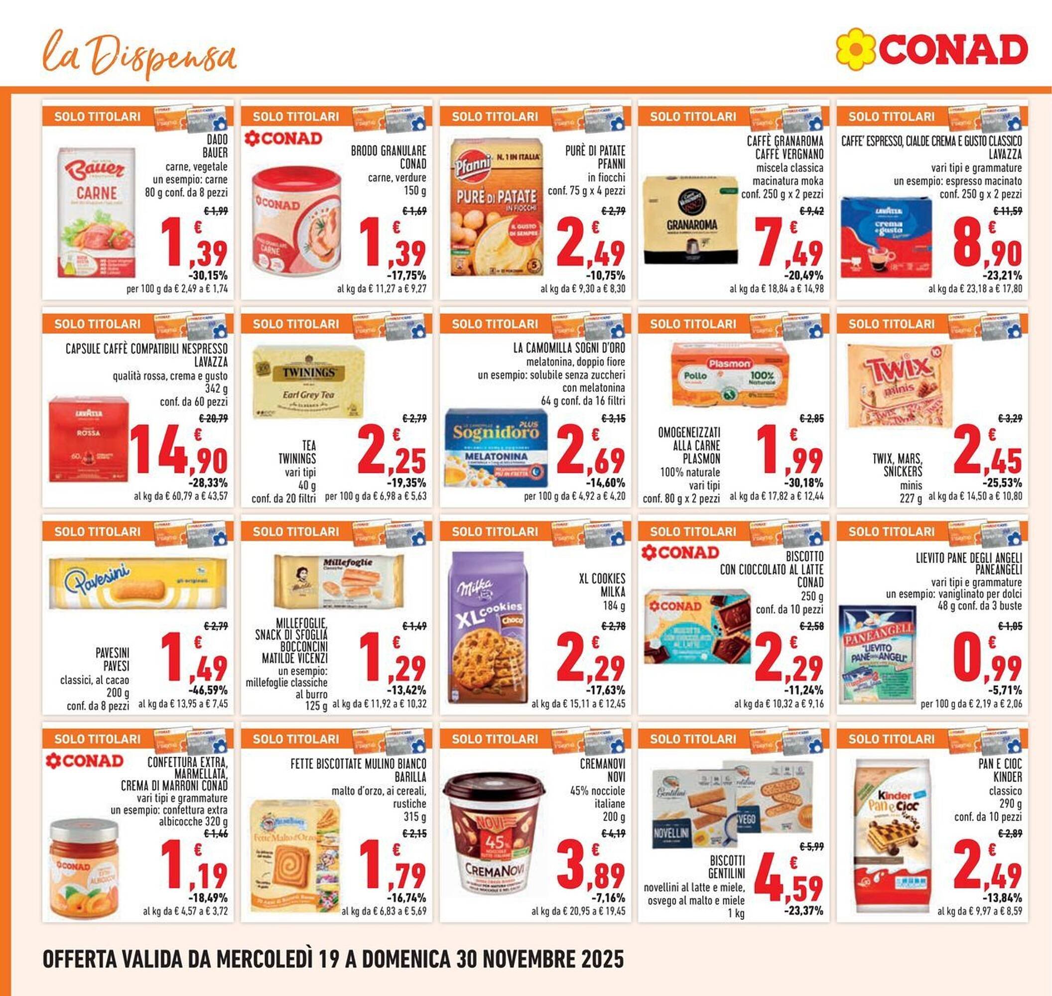 Volantino Conad (2025-11-19 - 2025-11-30)