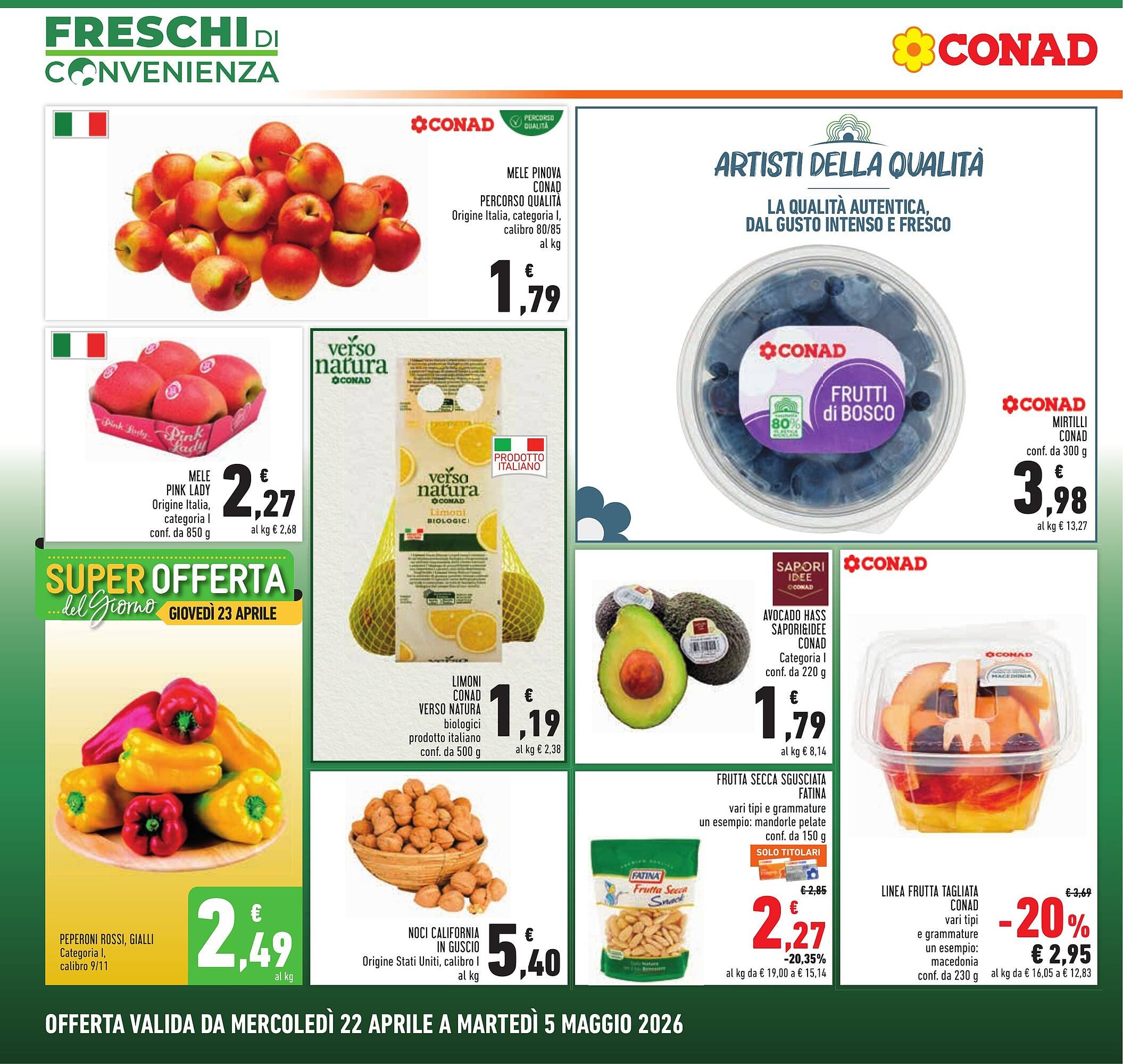 Volantino Conad (2026-04-22 - 2026-05-05)