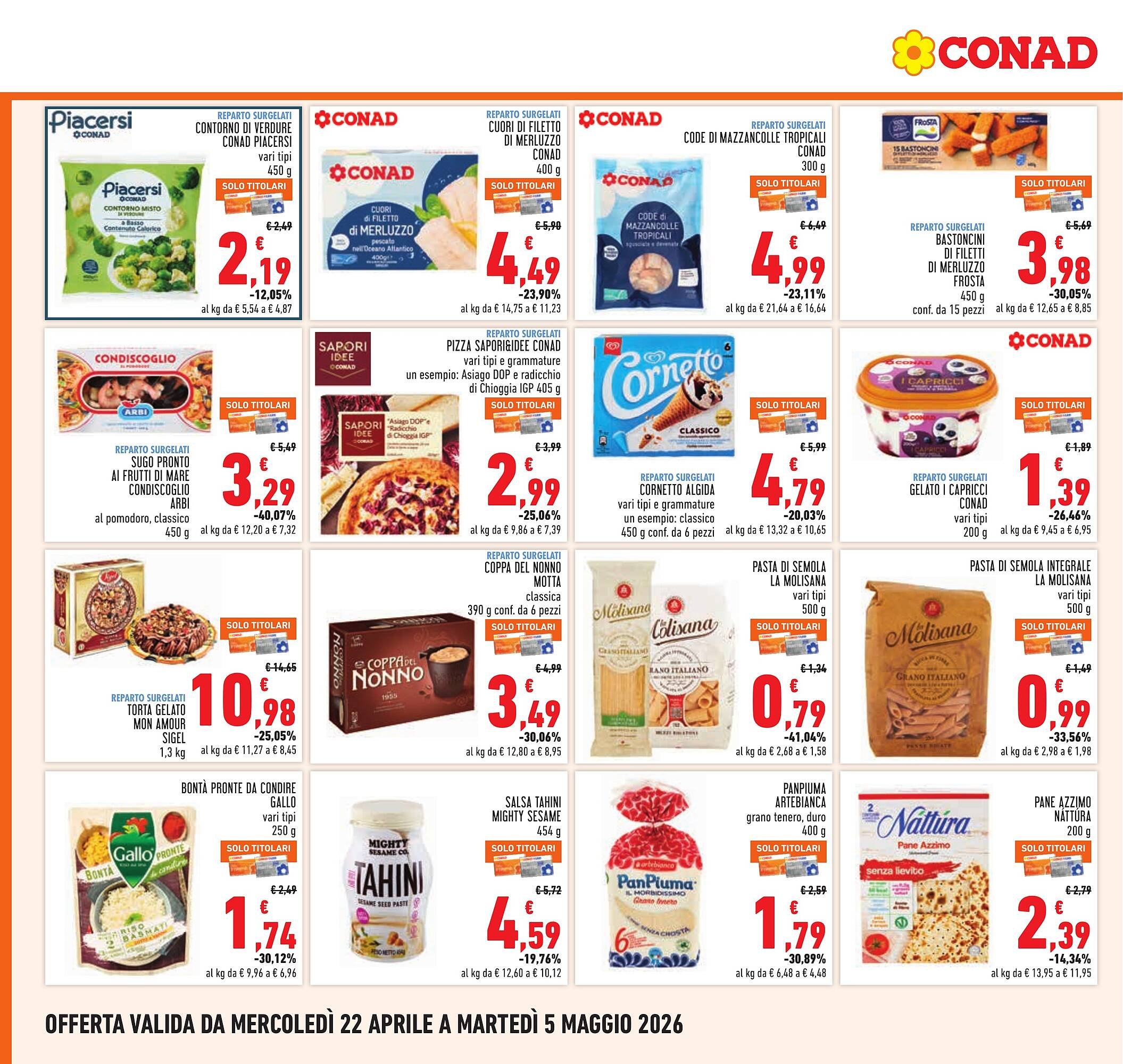 Volantino Conad (2026-04-22 - 2026-05-05)