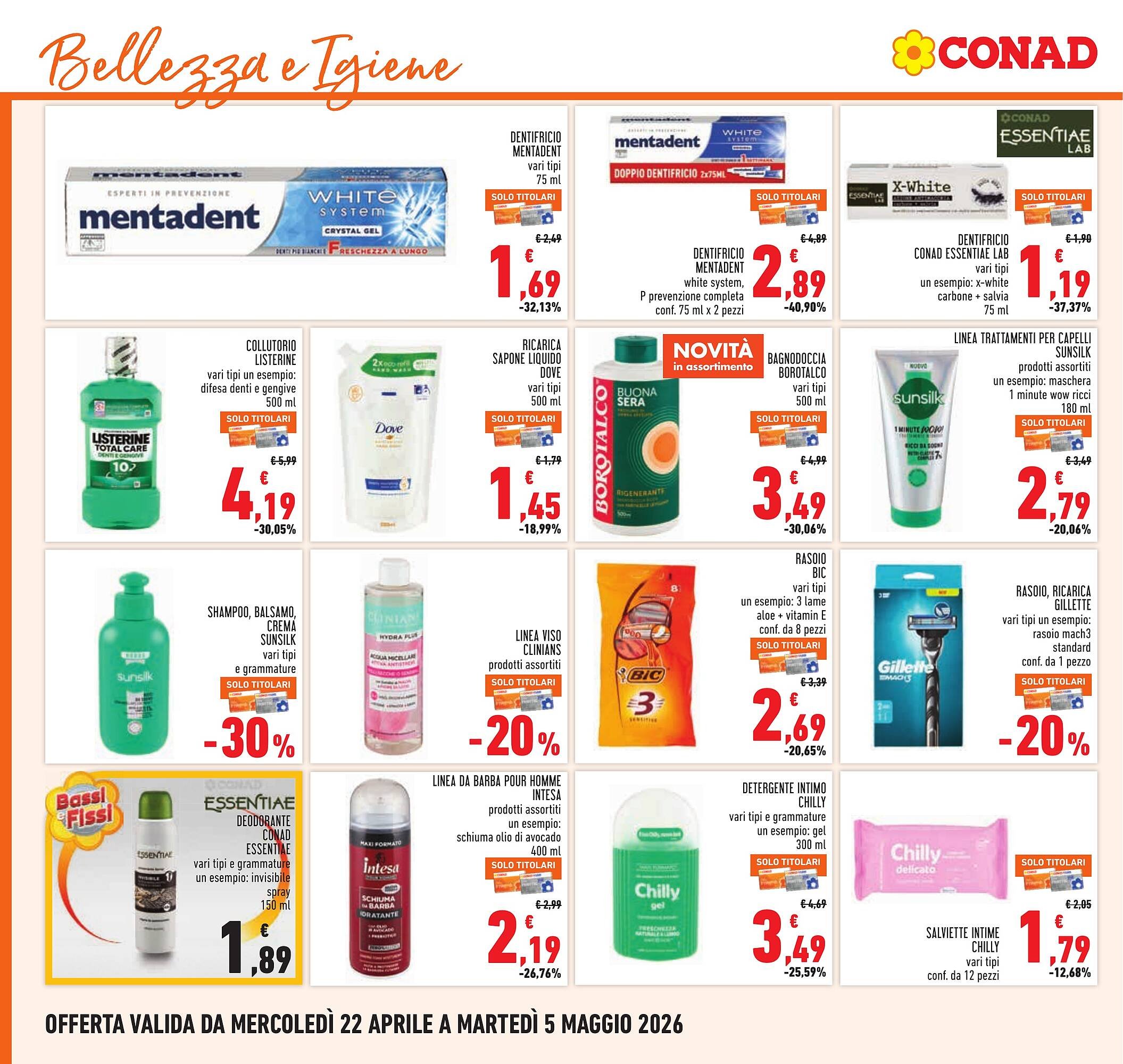 Volantino Conad (2026-04-22 - 2026-05-05)