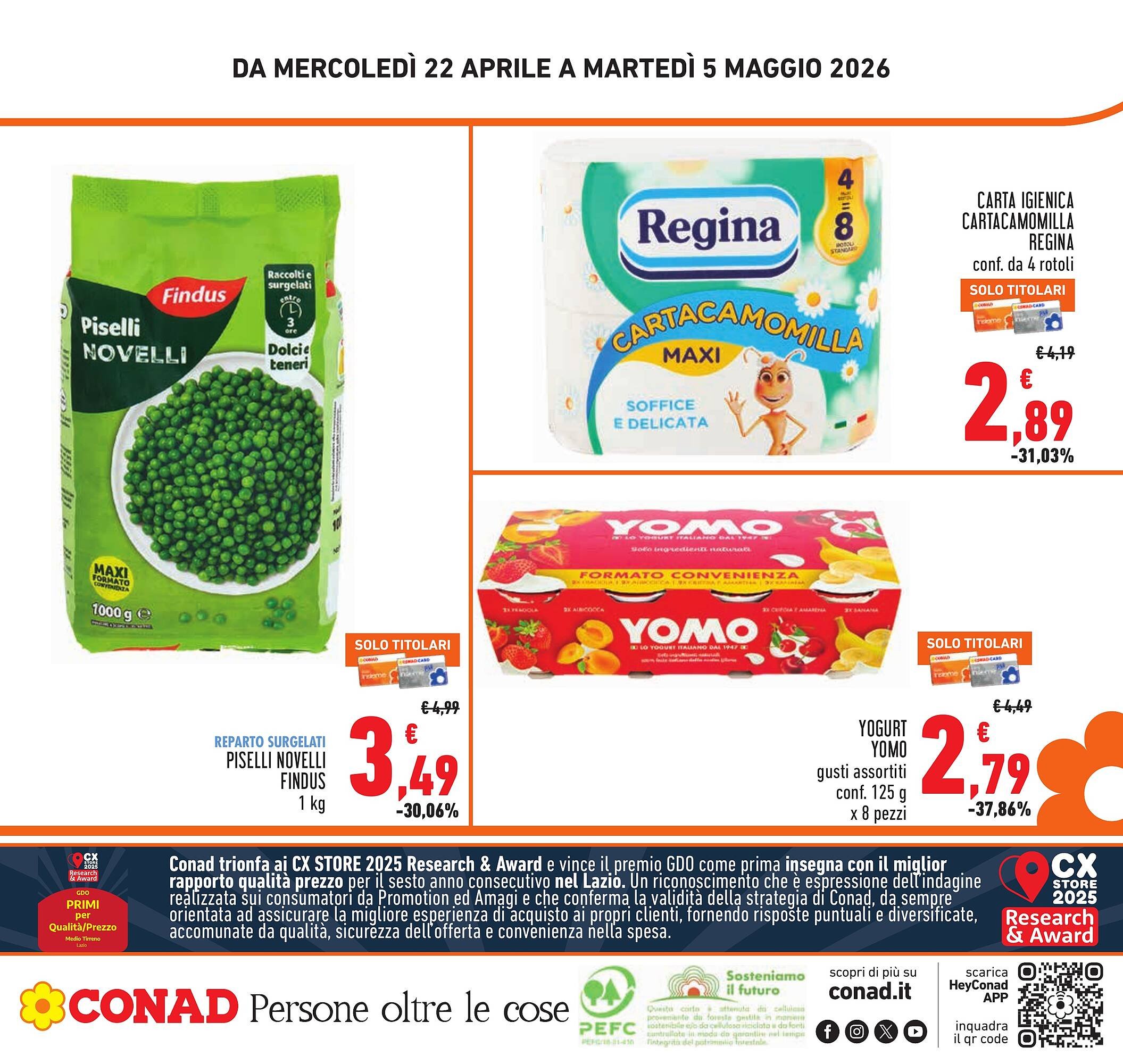 Volantino Conad (2026-04-22 - 2026-05-05)