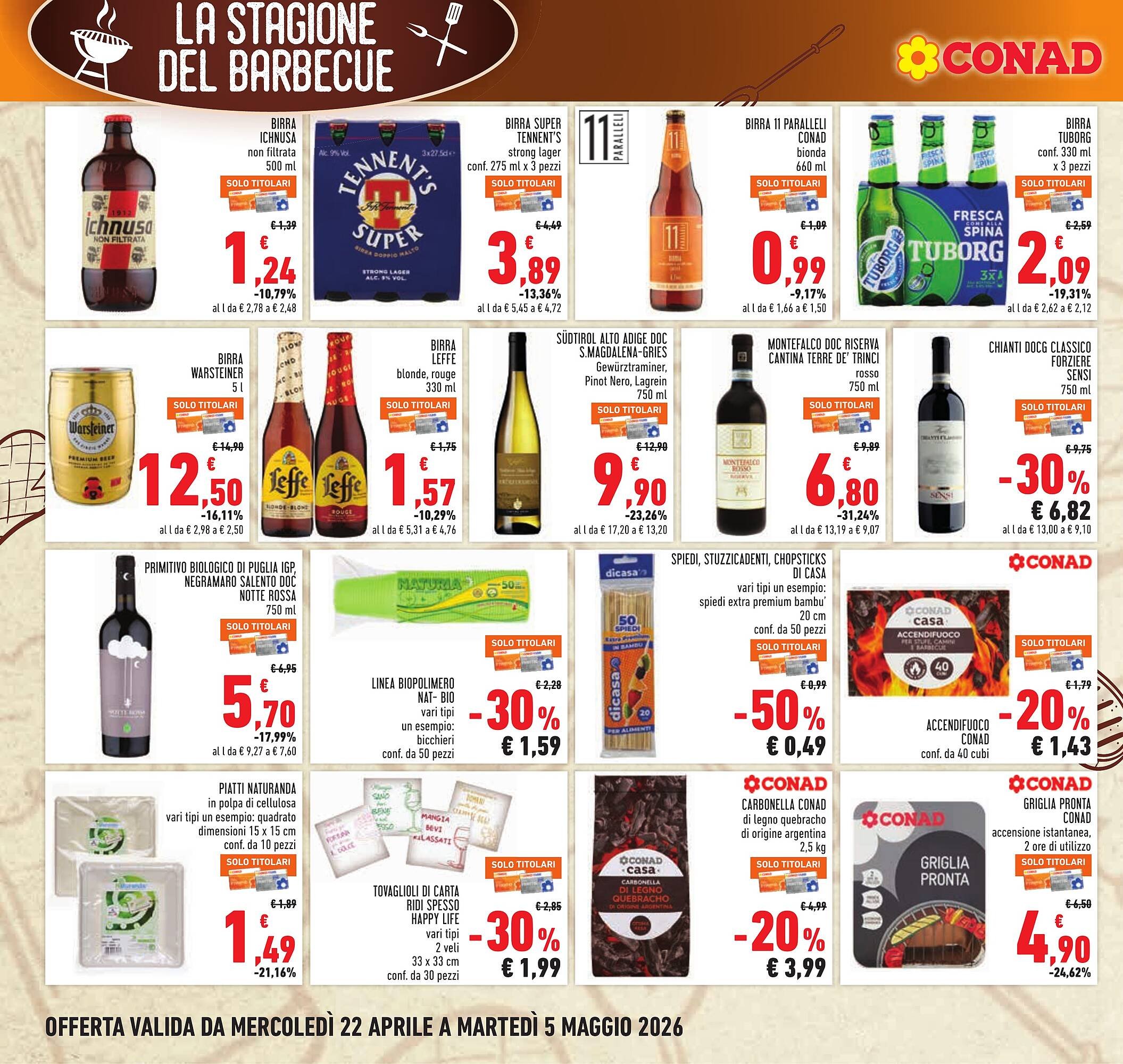Volantino Conad (2026-04-22 - 2026-05-05)