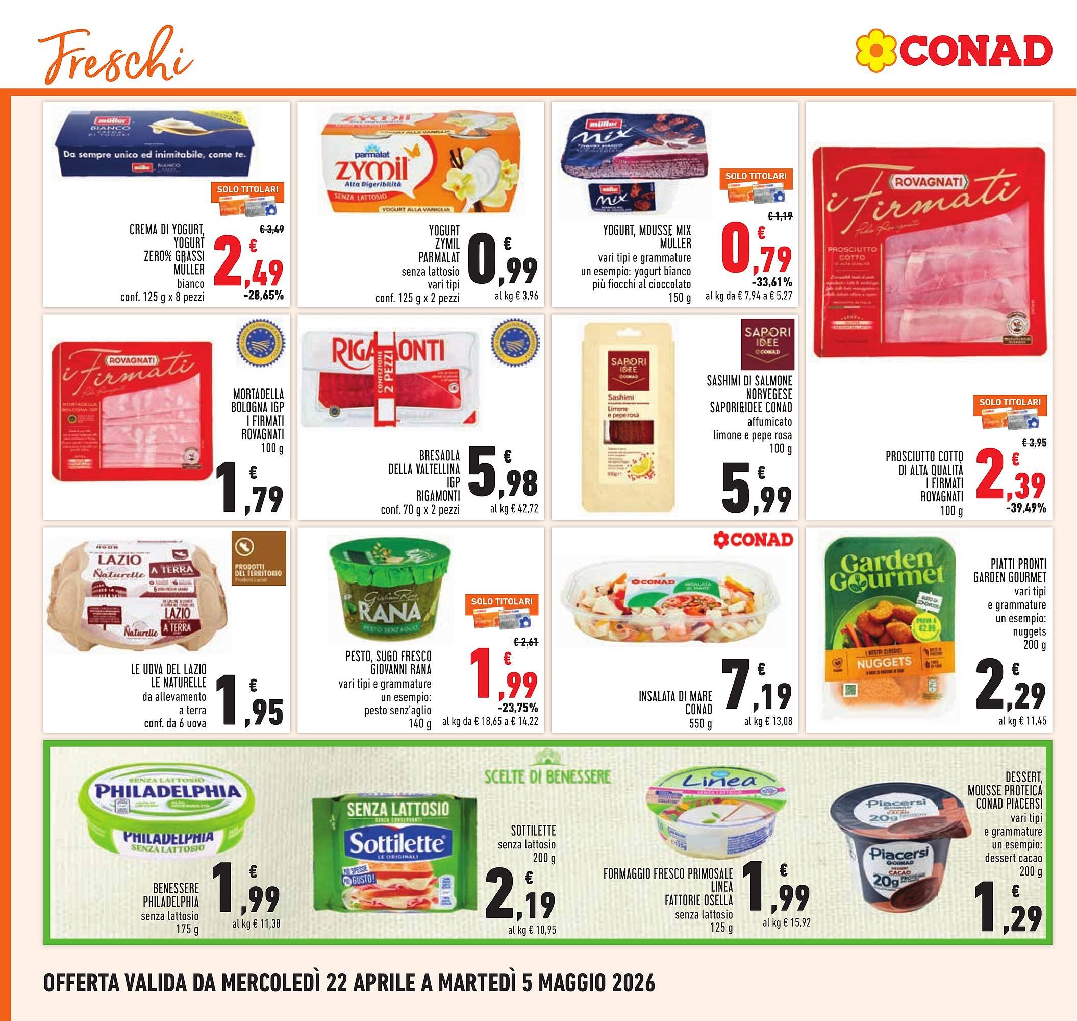 Volantino Conad (2026-04-22 - 2026-05-05)