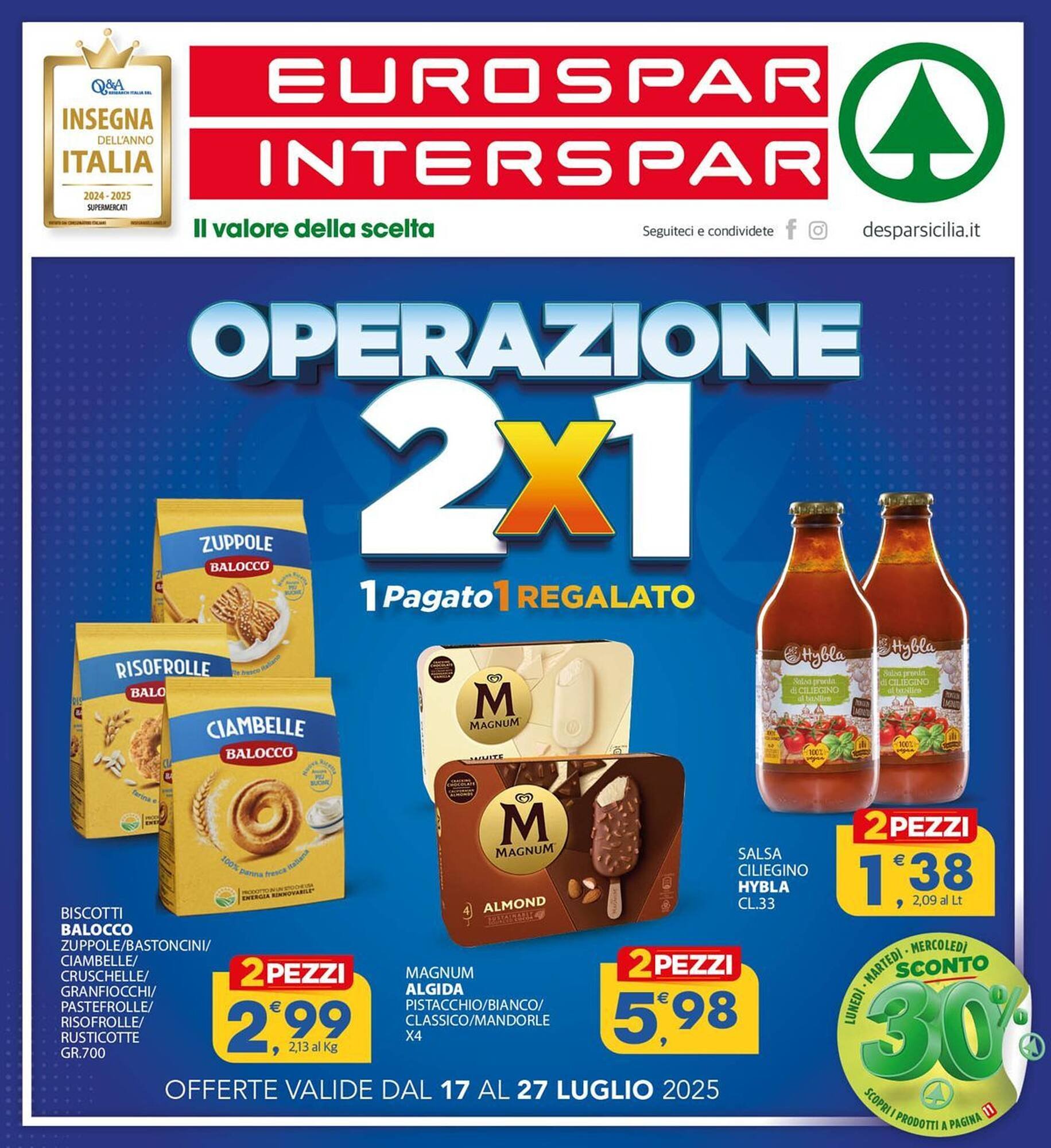 Volantino Interspar (2025-07-17 - 2025-07-27)