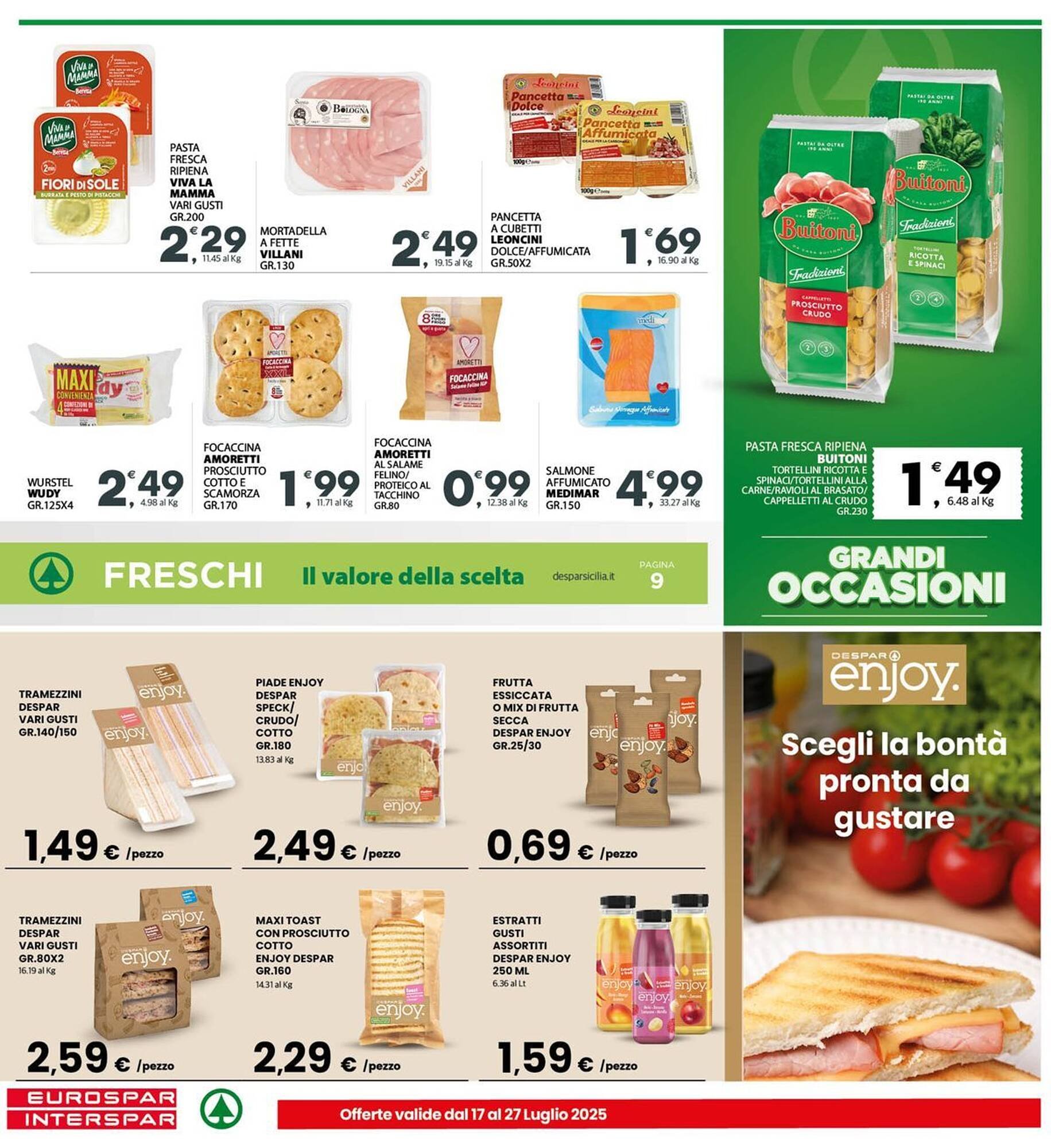 Volantino Interspar (2025-07-17 - 2025-07-27)