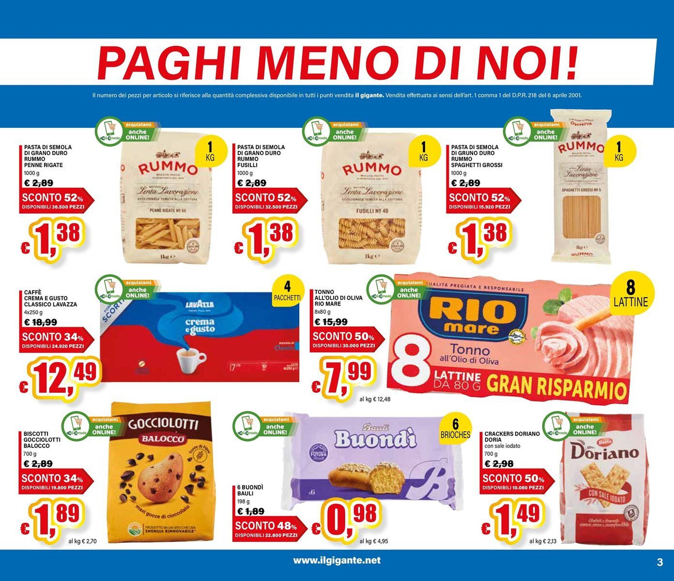 Volantino Il Gigante (2026-01-29 - 2026-02-07)