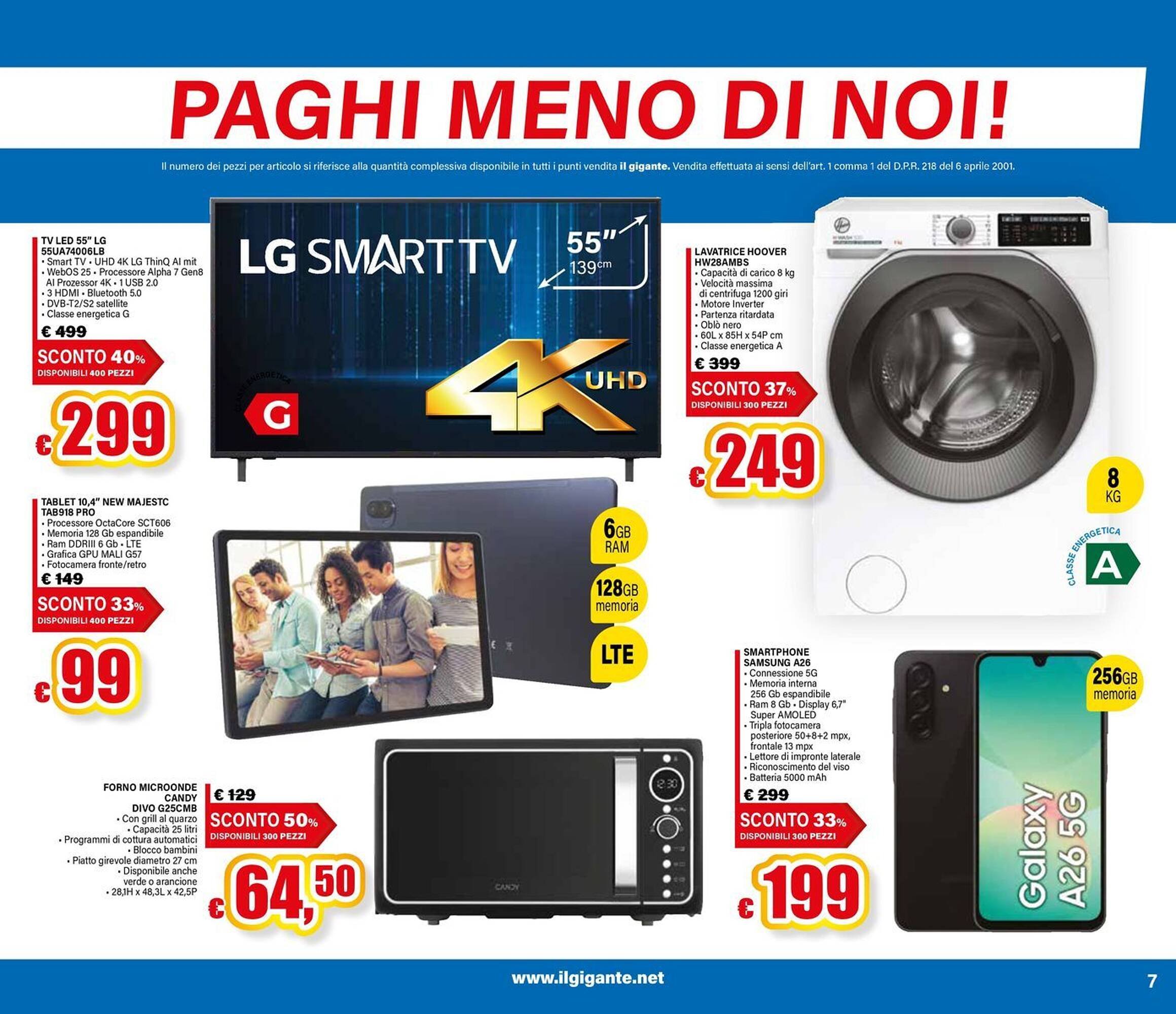 Volantino Il Gigante (2026-01-29 - 2026-02-07)