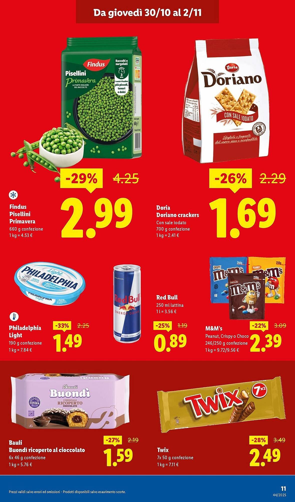 Volantino Lidl (2025-10-30 - 2025-11-02)
