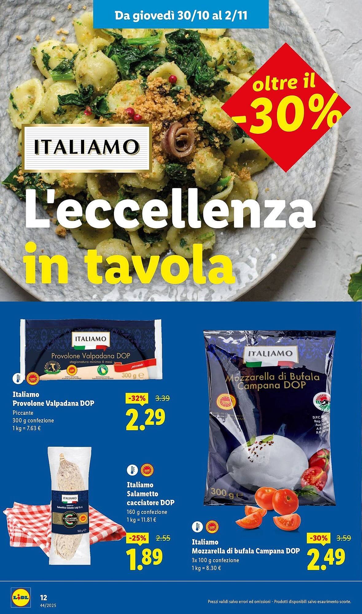 Volantino Lidl (2025-10-30 - 2025-11-02)