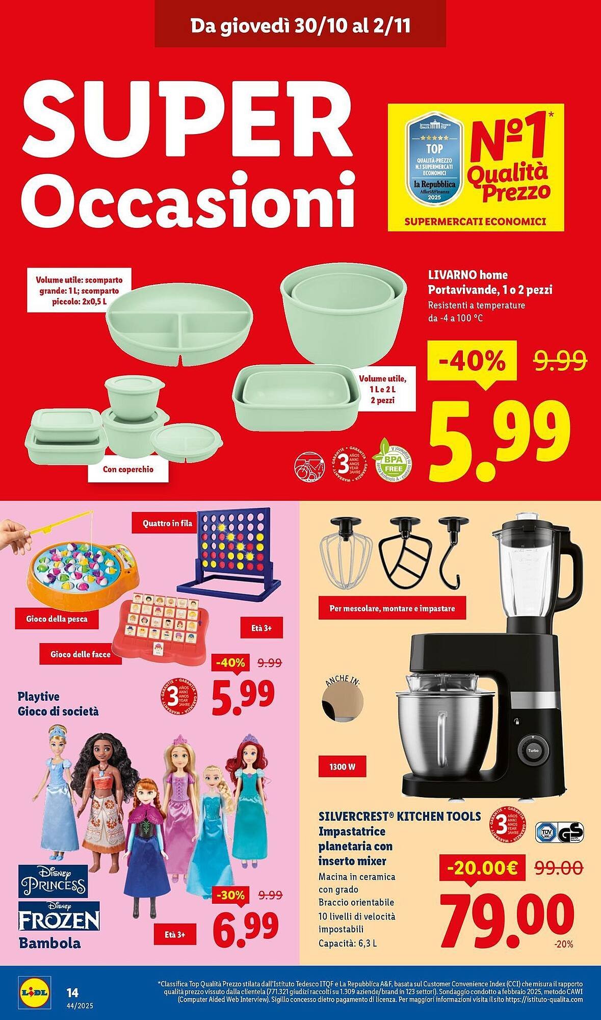 Volantino Lidl (2025-10-30 - 2025-11-02)