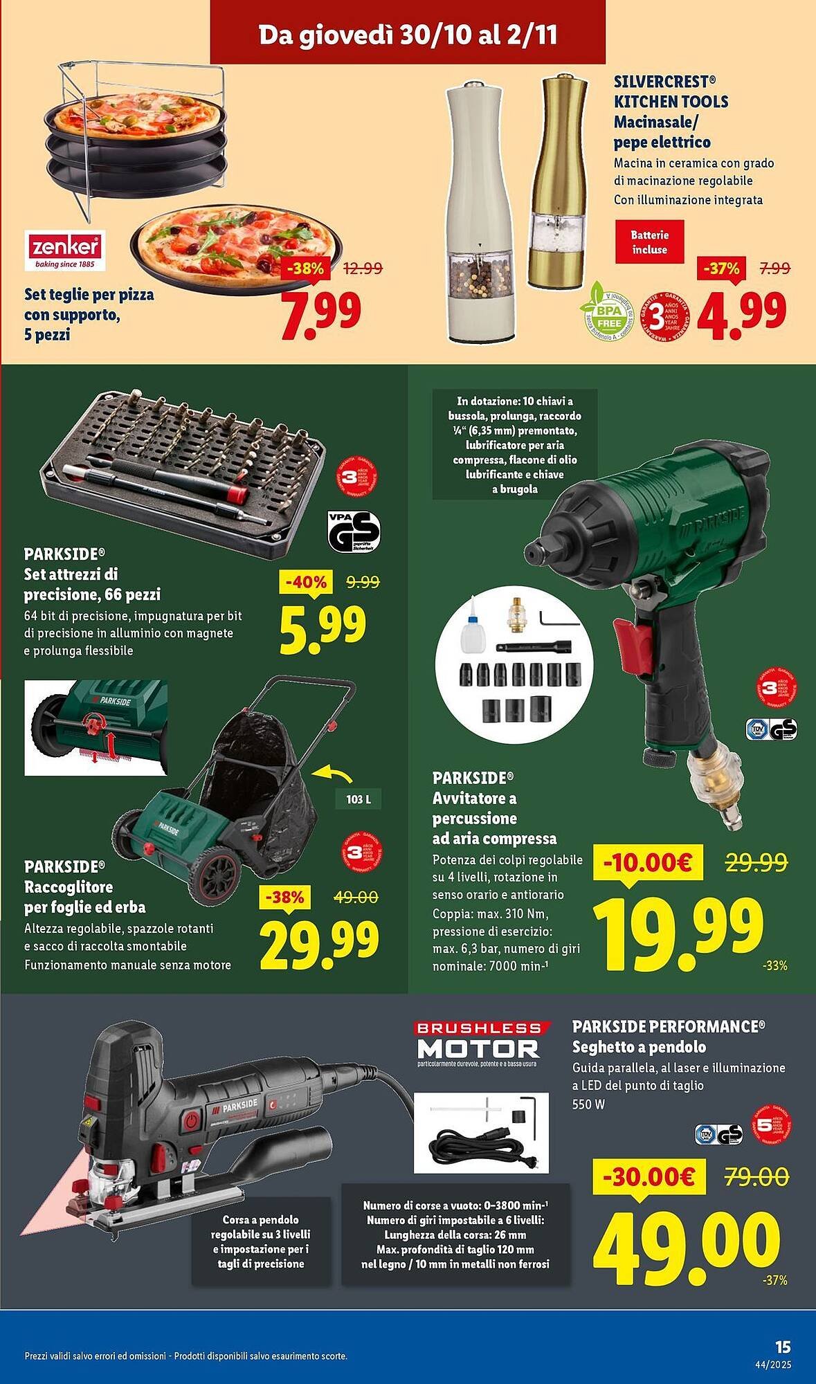 Volantino Lidl (2025-10-30 - 2025-11-02)