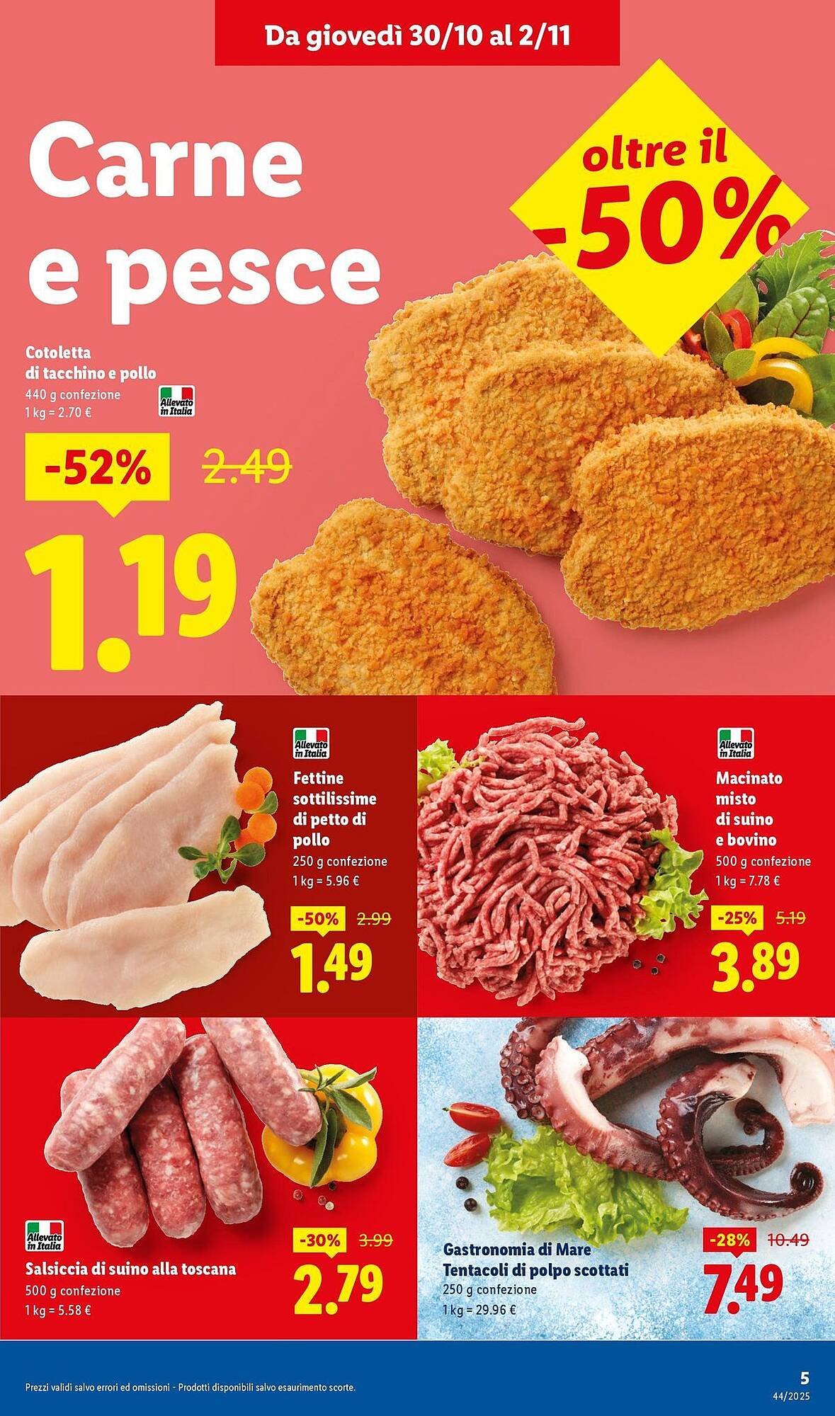 Volantino Lidl (2025-10-30 - 2025-11-02)