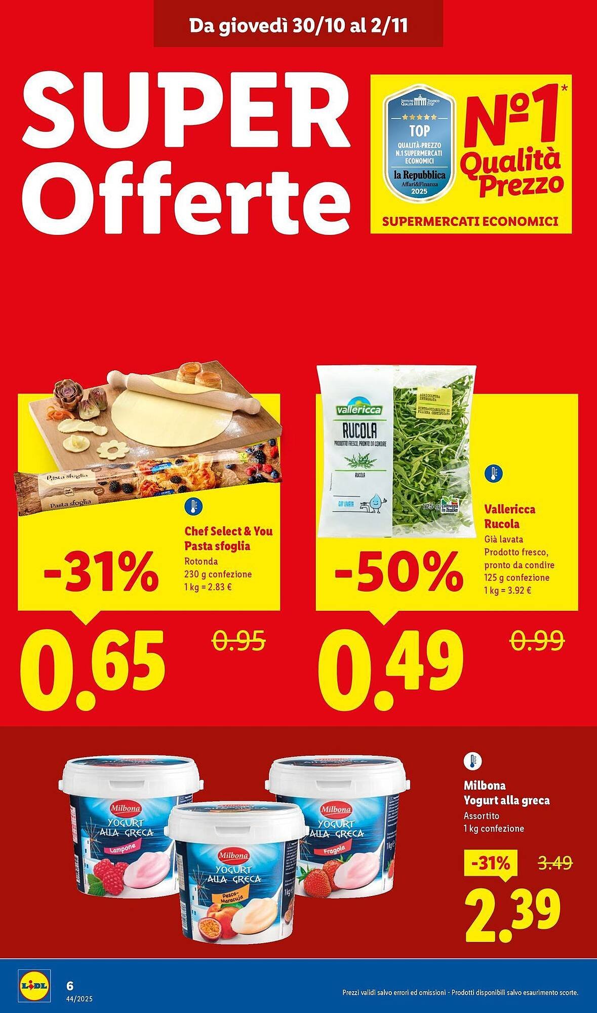 Volantino Lidl (2025-10-30 - 2025-11-02)