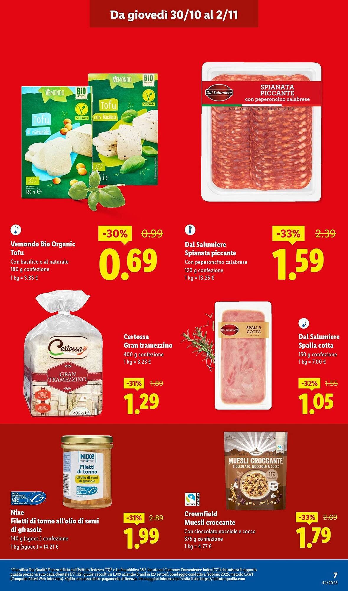 Volantino Lidl (2025-10-30 - 2025-11-02)