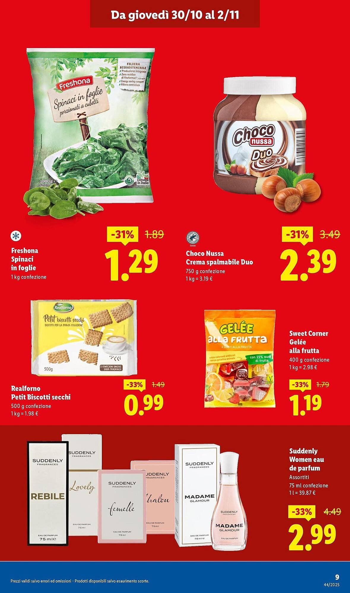 Volantino Lidl (2025-10-30 - 2025-11-02)