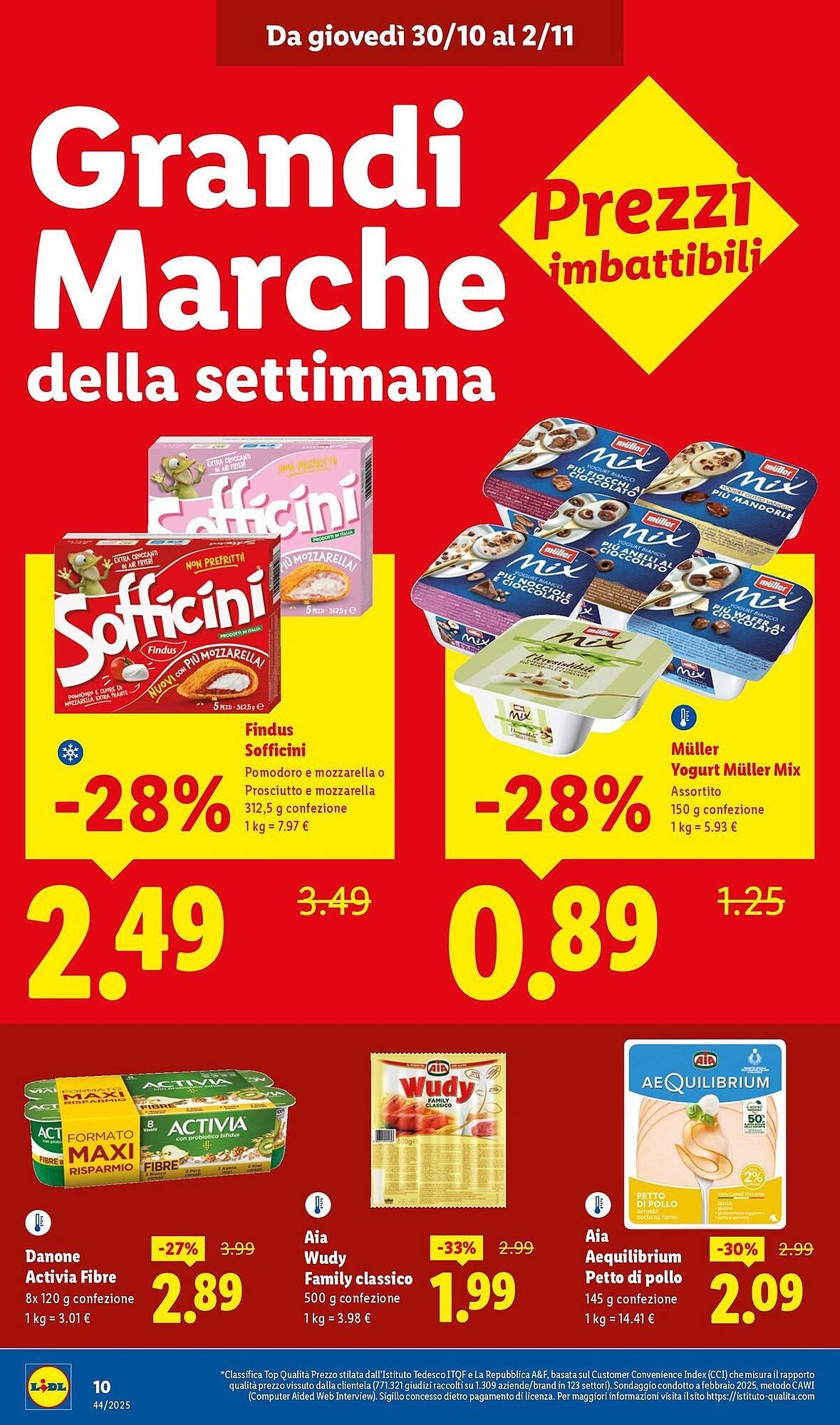 Volantino Lidl (2025-10-30 - 2025-11-02)