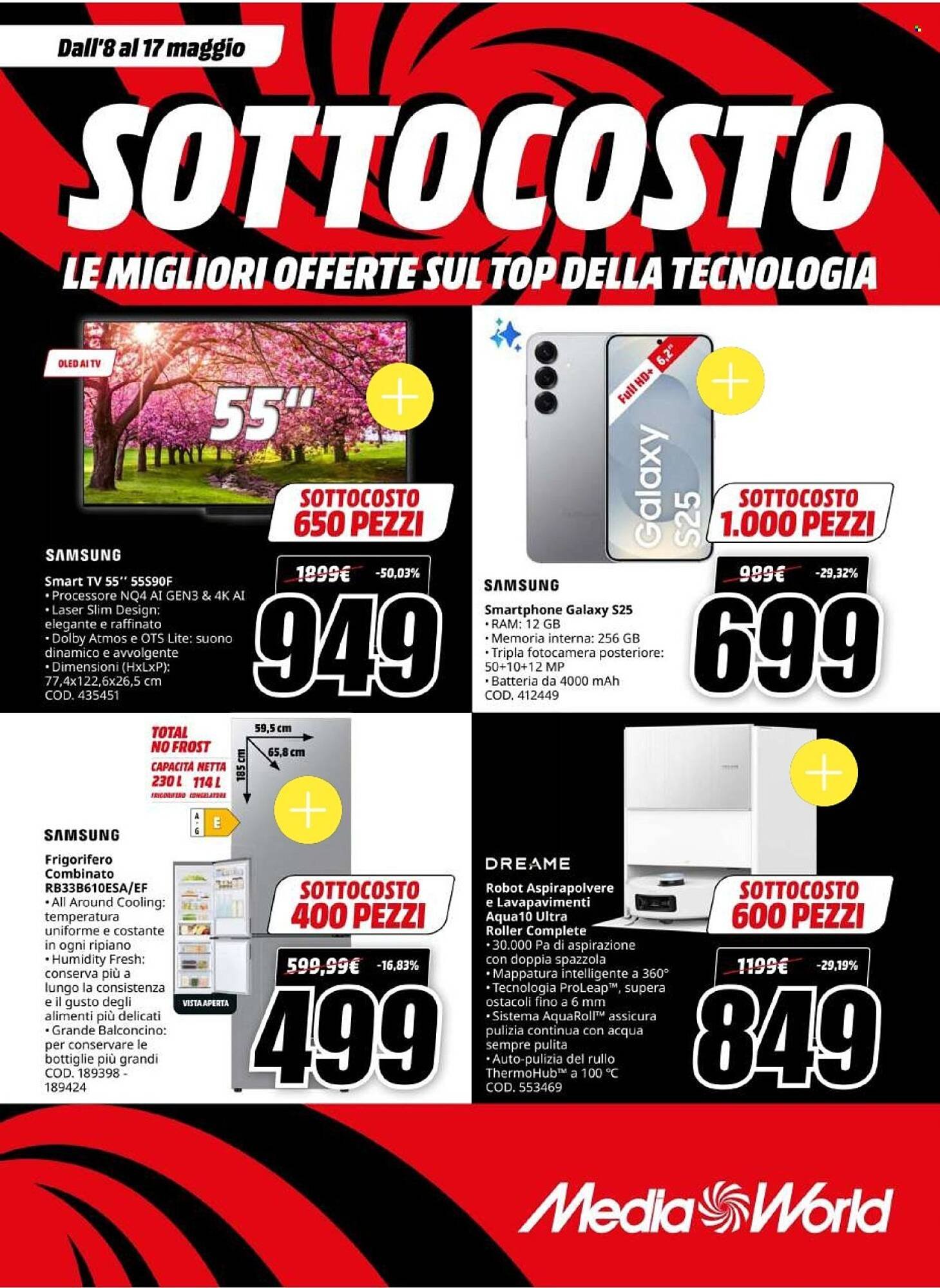 Volantino MediaWorld (2026-05-08 - 2026-05-17)