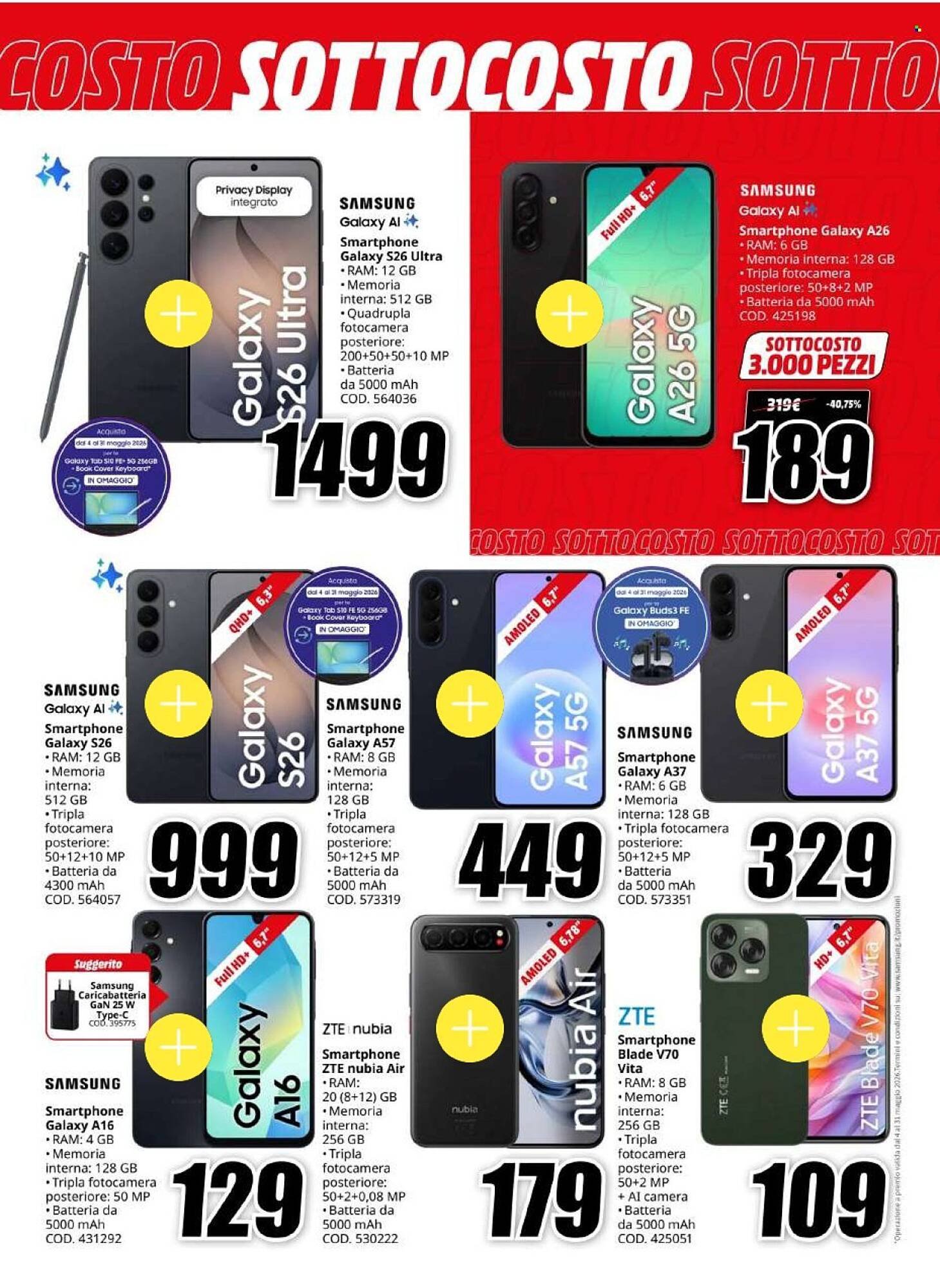 Volantino MediaWorld (2026-05-08 - 2026-05-17)