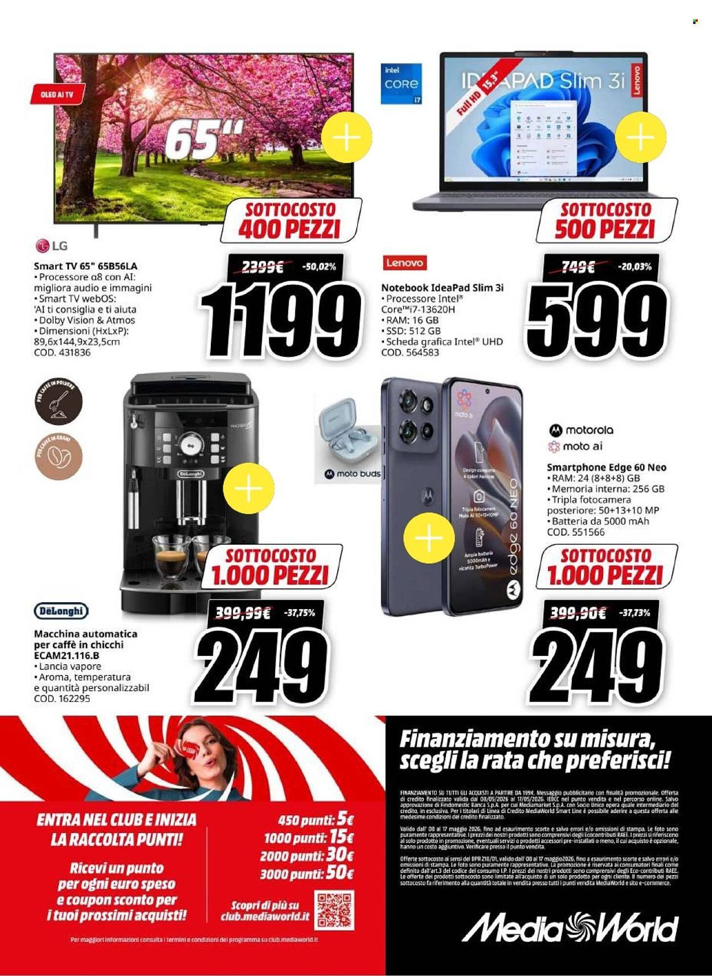 Volantino MediaWorld (2026-05-08 - 2026-05-17)
