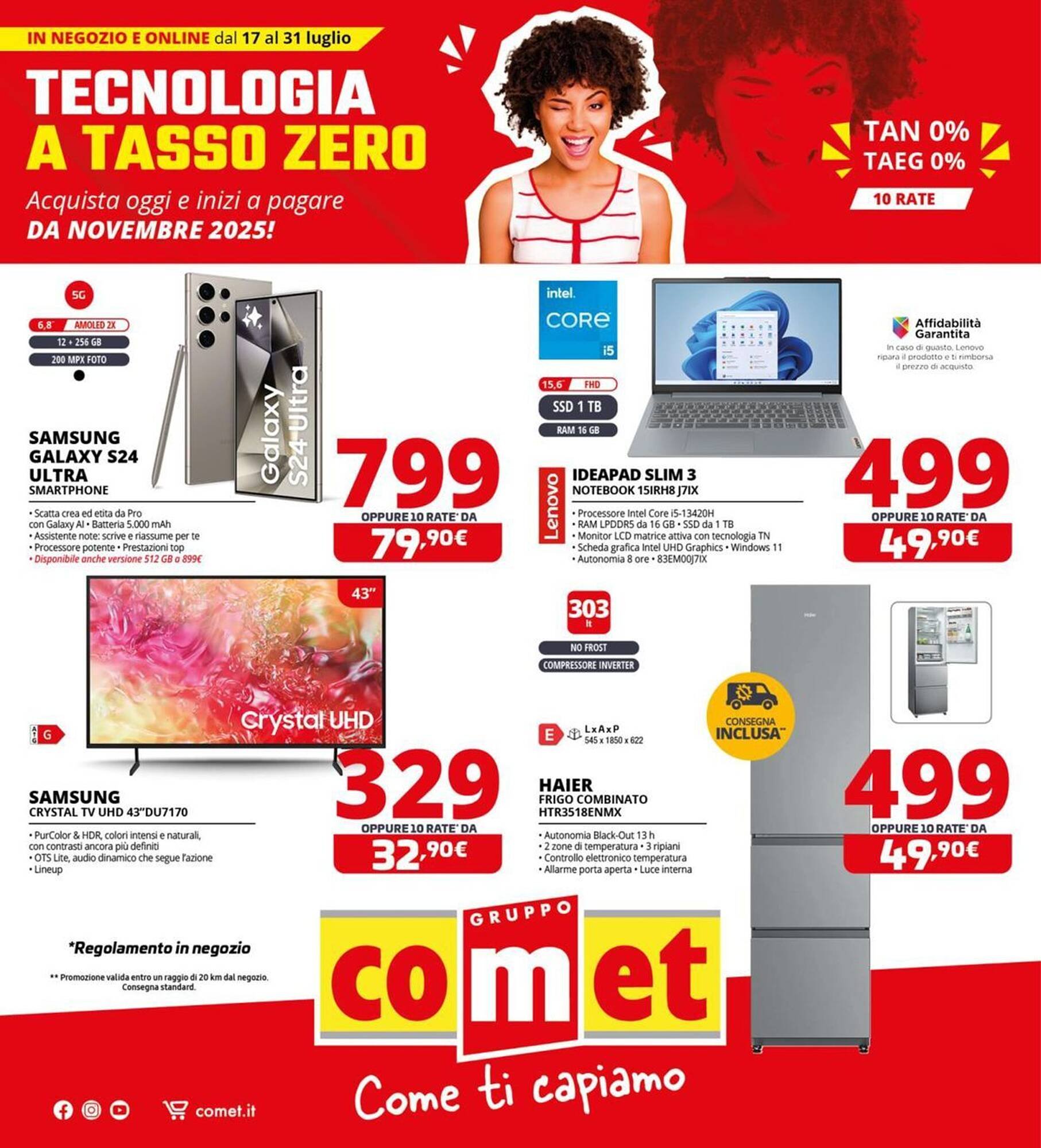 Volantino Comet (2025-07-17 - 2025-07-31)