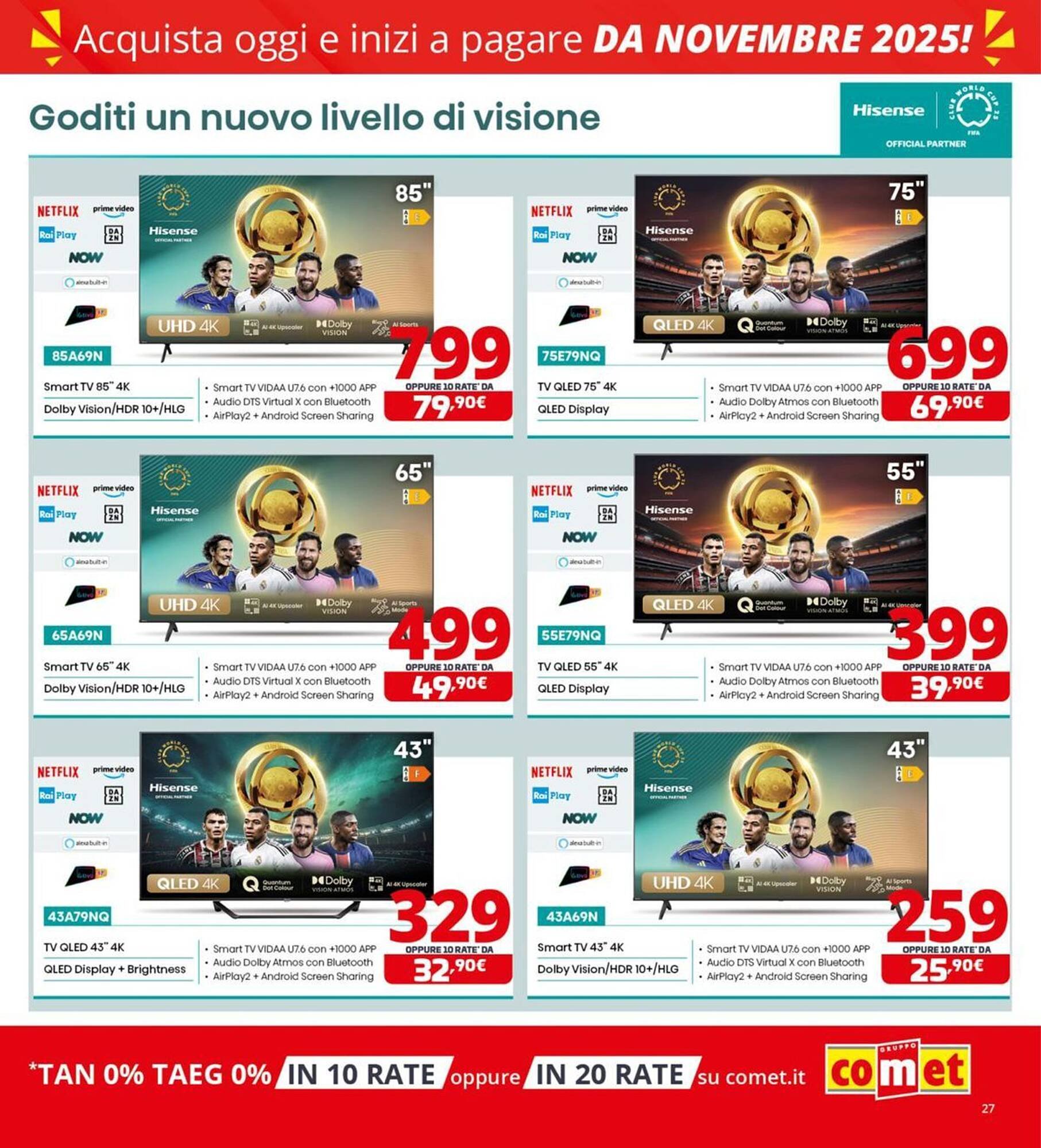 Volantino Comet (2025-07-17 - 2025-07-31)