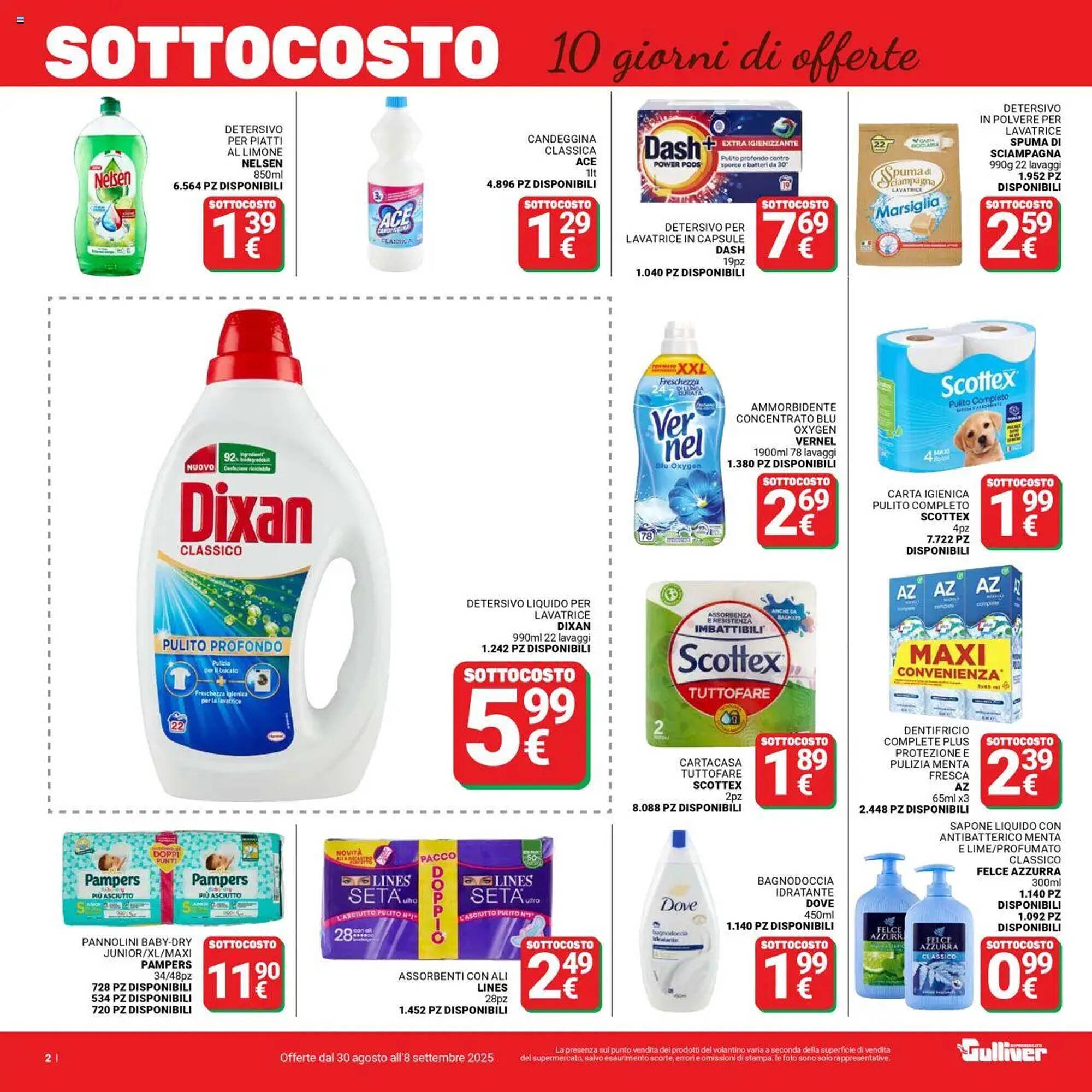 Volantino Supermercati Gulliver (2025-08-30 - 2025-09-08)