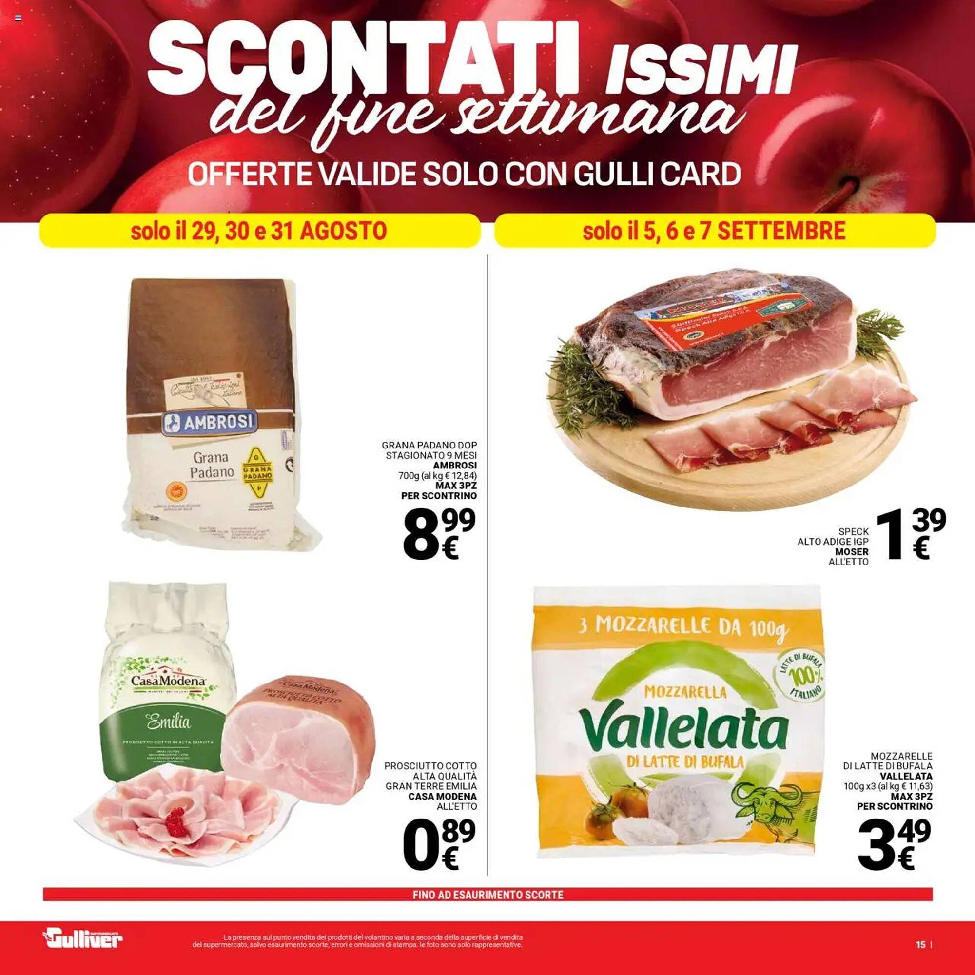 Volantino Supermercati Gulliver (2025-08-30 - 2025-09-08)