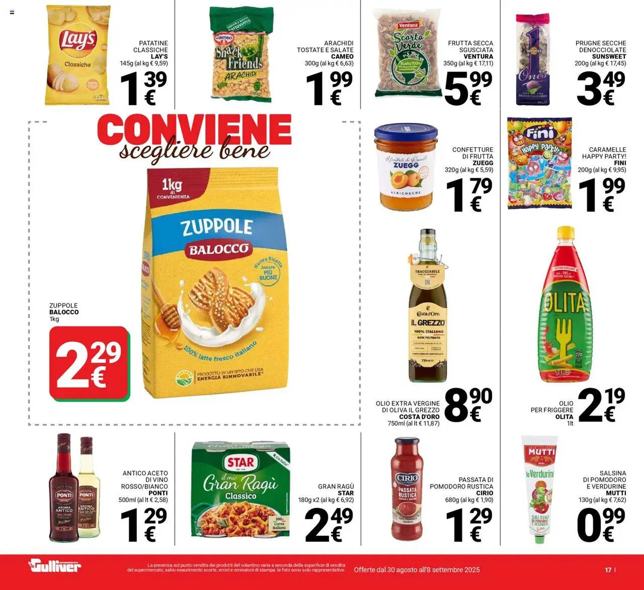 Volantino Supermercati Gulliver (2025-08-30 - 2025-09-08)