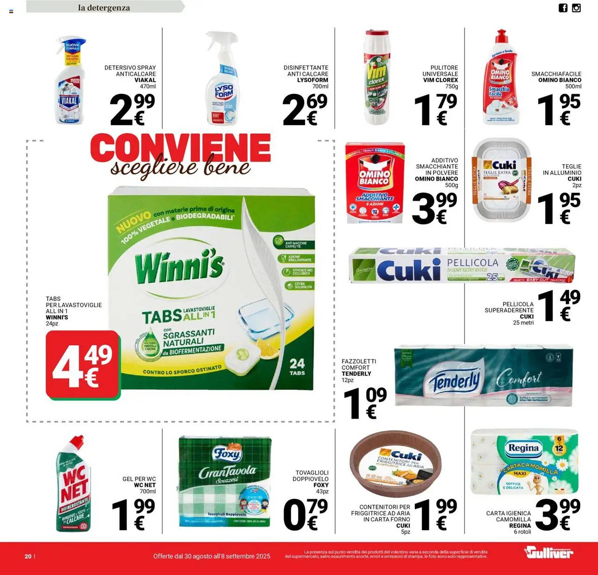 Volantino Supermercati Gulliver (2025-08-30 - 2025-09-08)