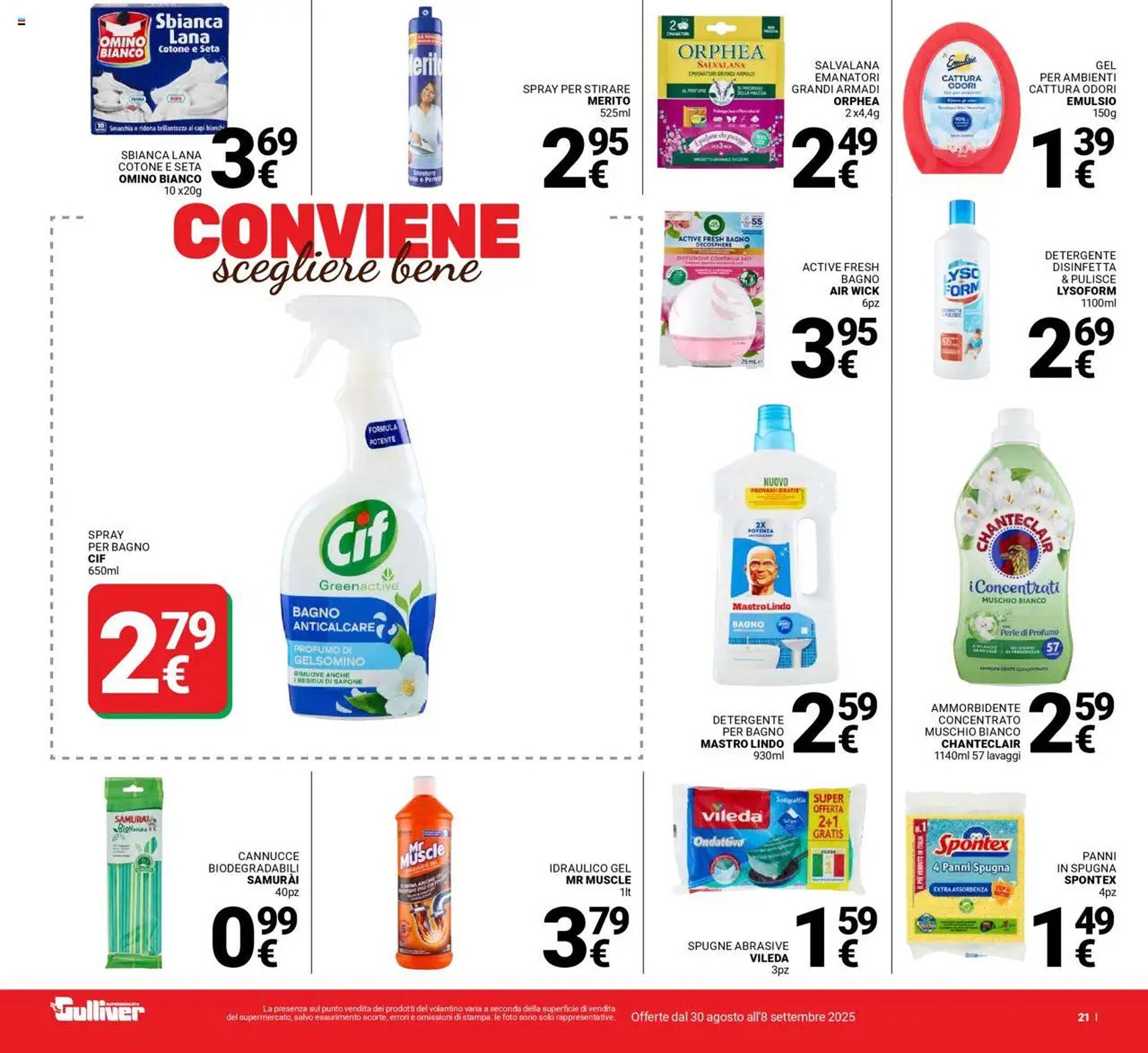 Volantino Supermercati Gulliver (2025-08-30 - 2025-09-08)