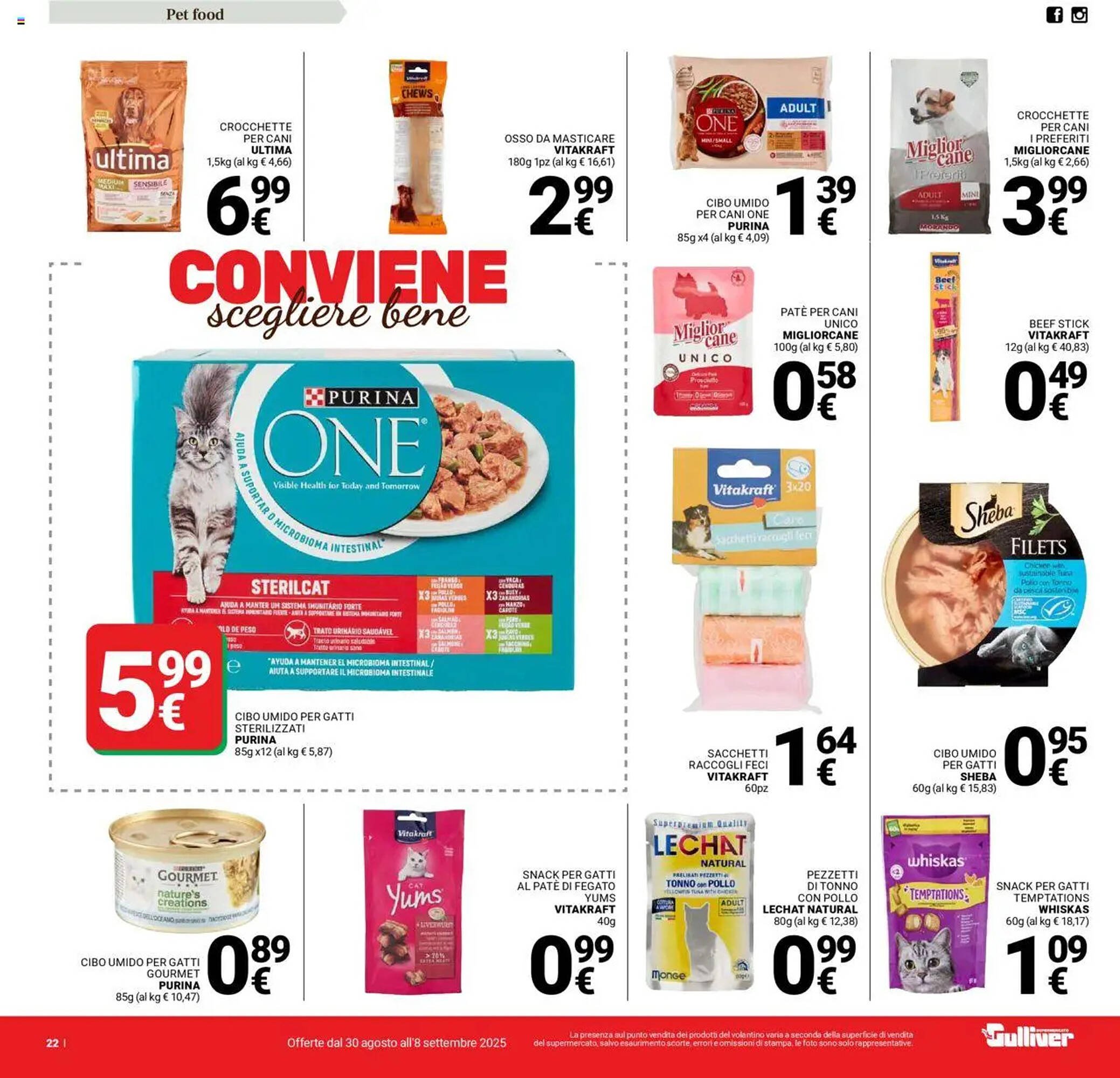 Volantino Supermercati Gulliver (2025-08-30 - 2025-09-08)