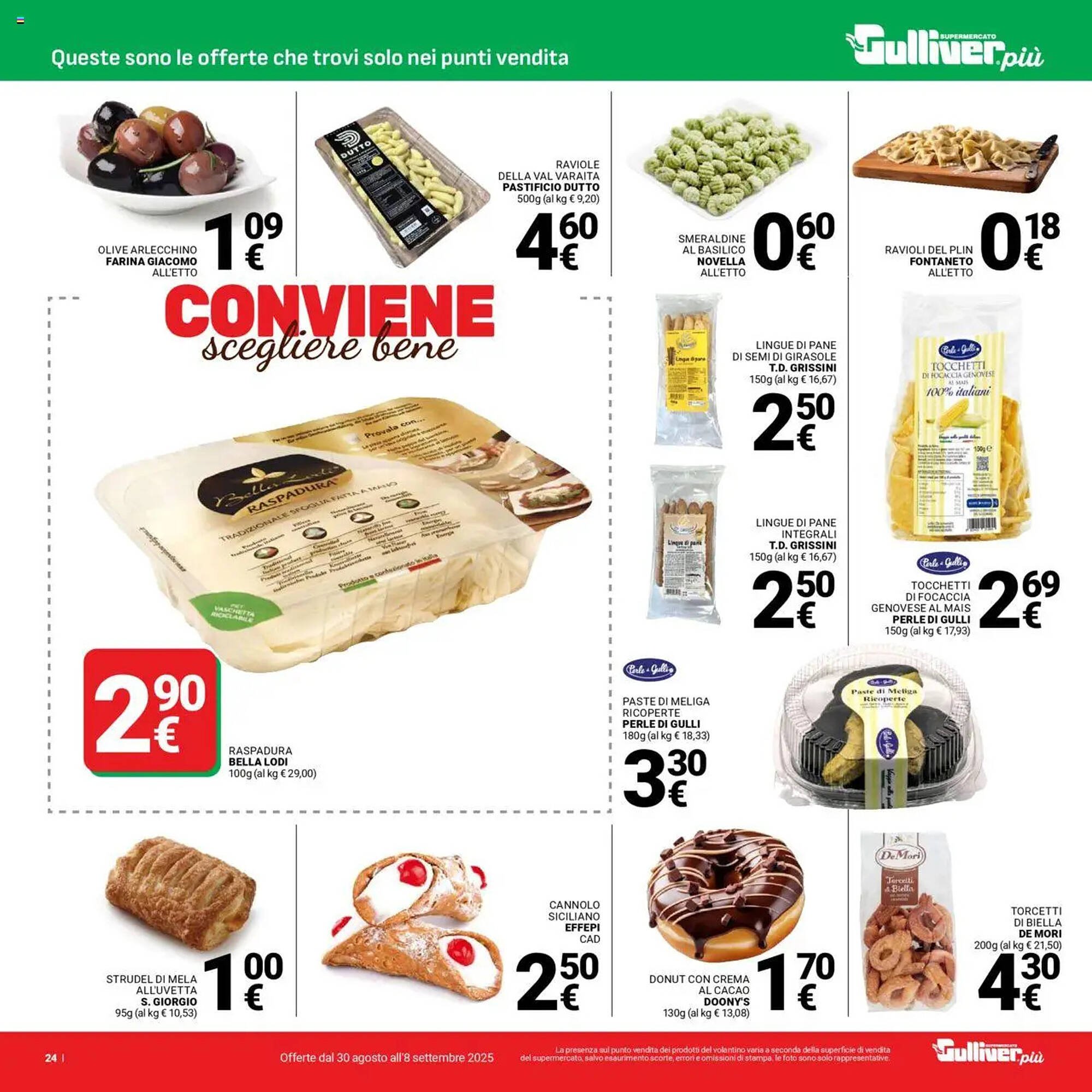 Volantino Supermercati Gulliver (2025-08-30 - 2025-09-08)
