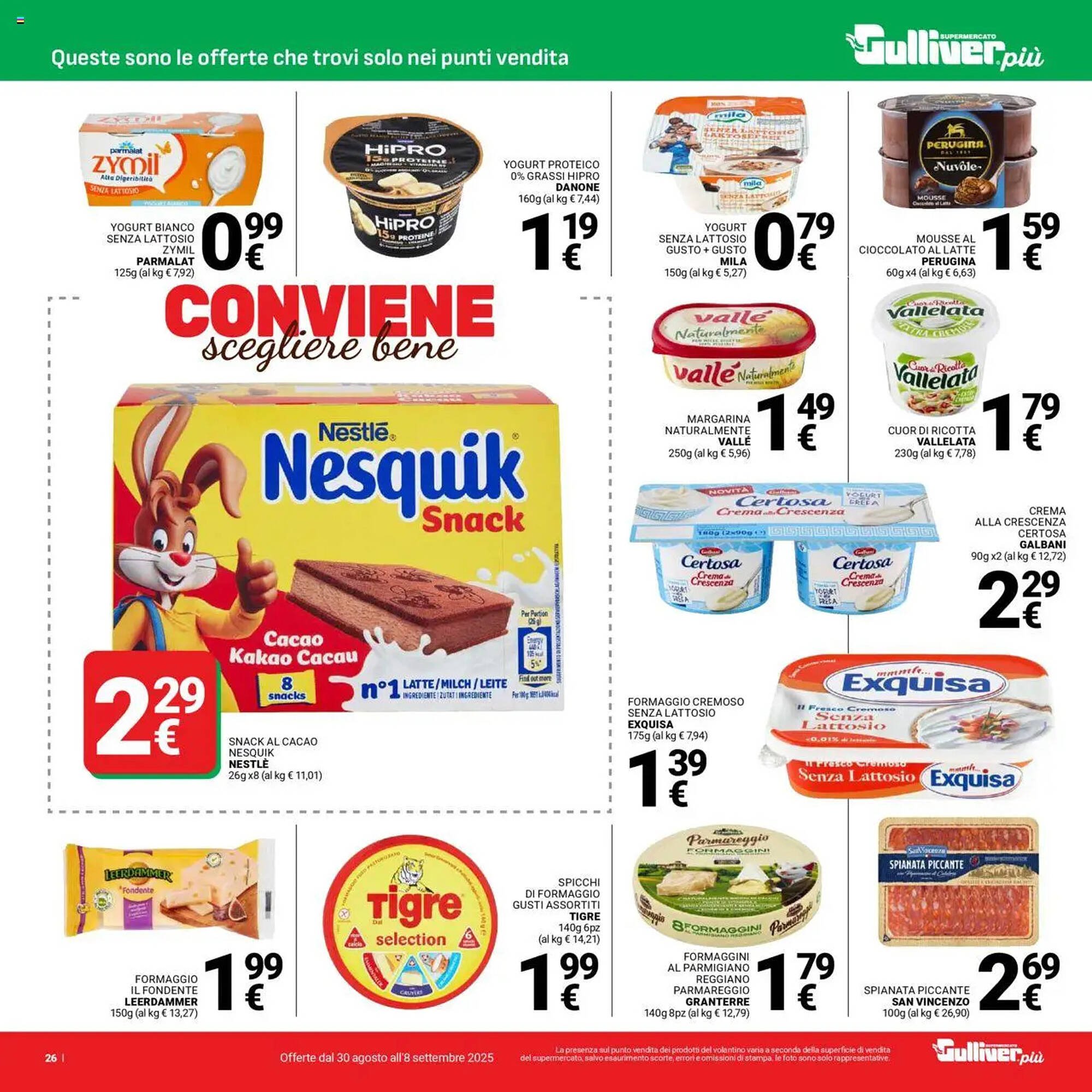 Volantino Supermercati Gulliver (2025-08-30 - 2025-09-08)