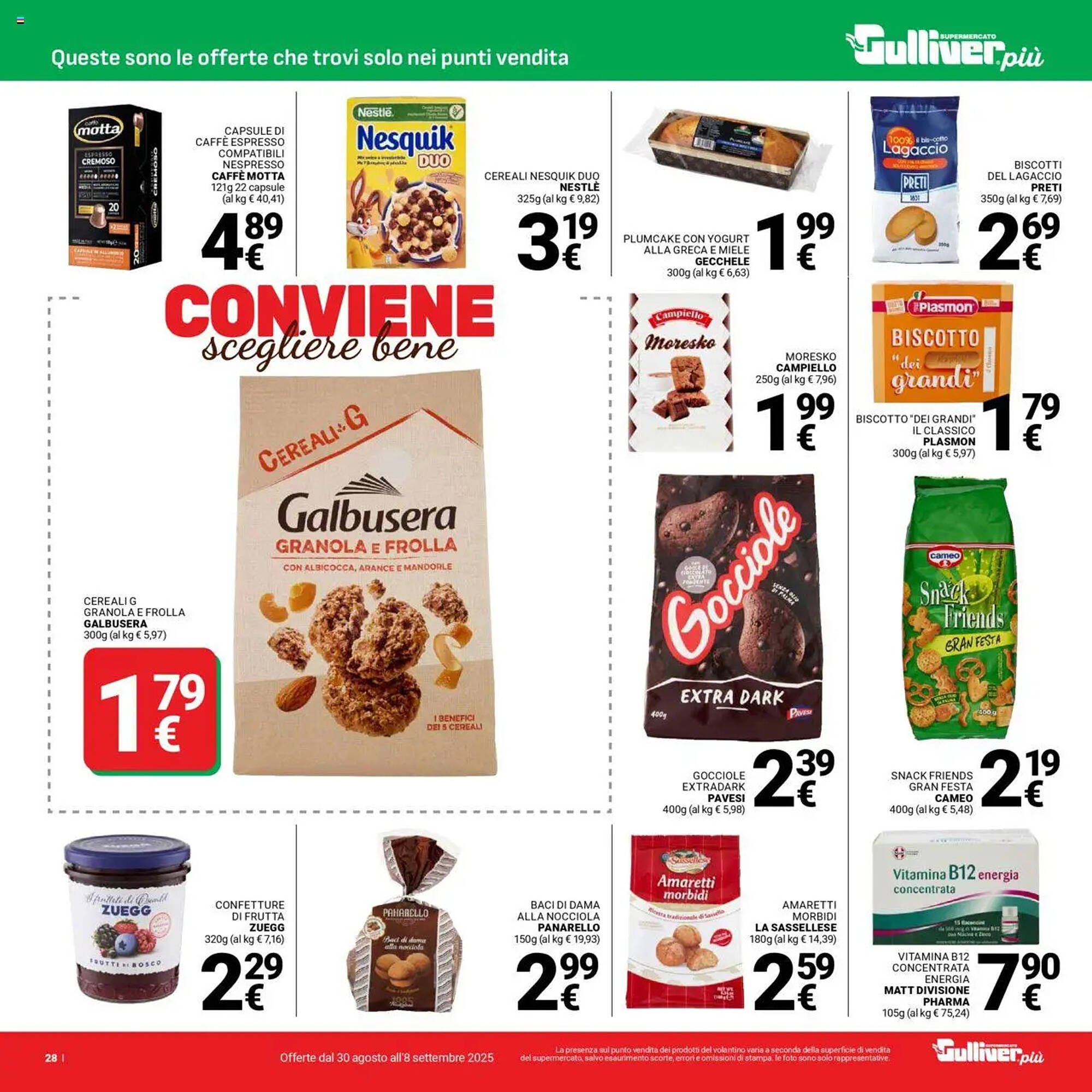 Volantino Supermercati Gulliver (2025-08-30 - 2025-09-08)