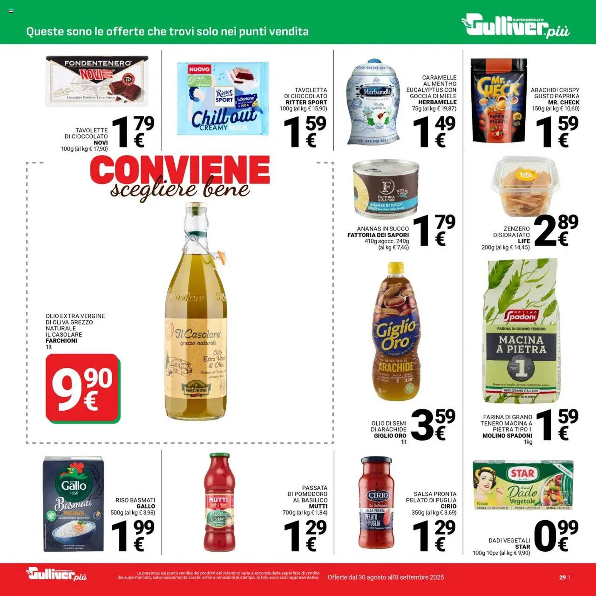 Volantino Supermercati Gulliver (2025-08-30 - 2025-09-08)