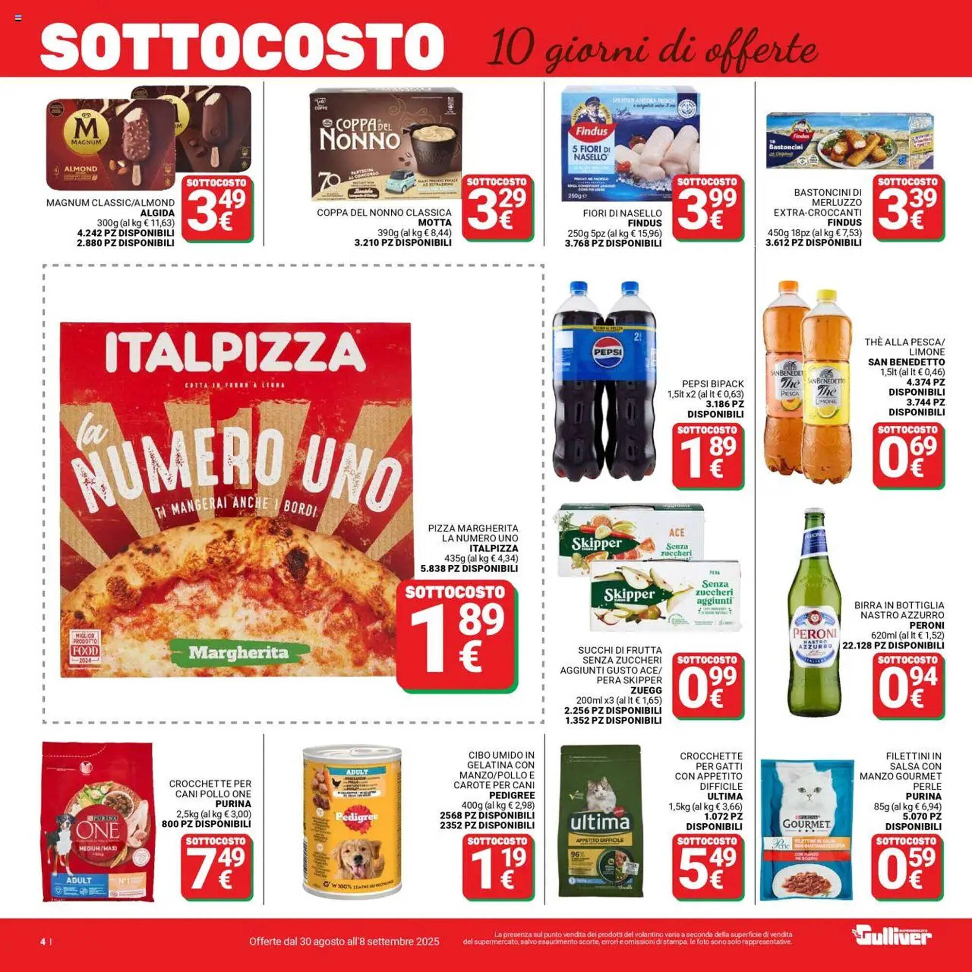 Volantino Supermercati Gulliver (2025-08-30 - 2025-09-08)