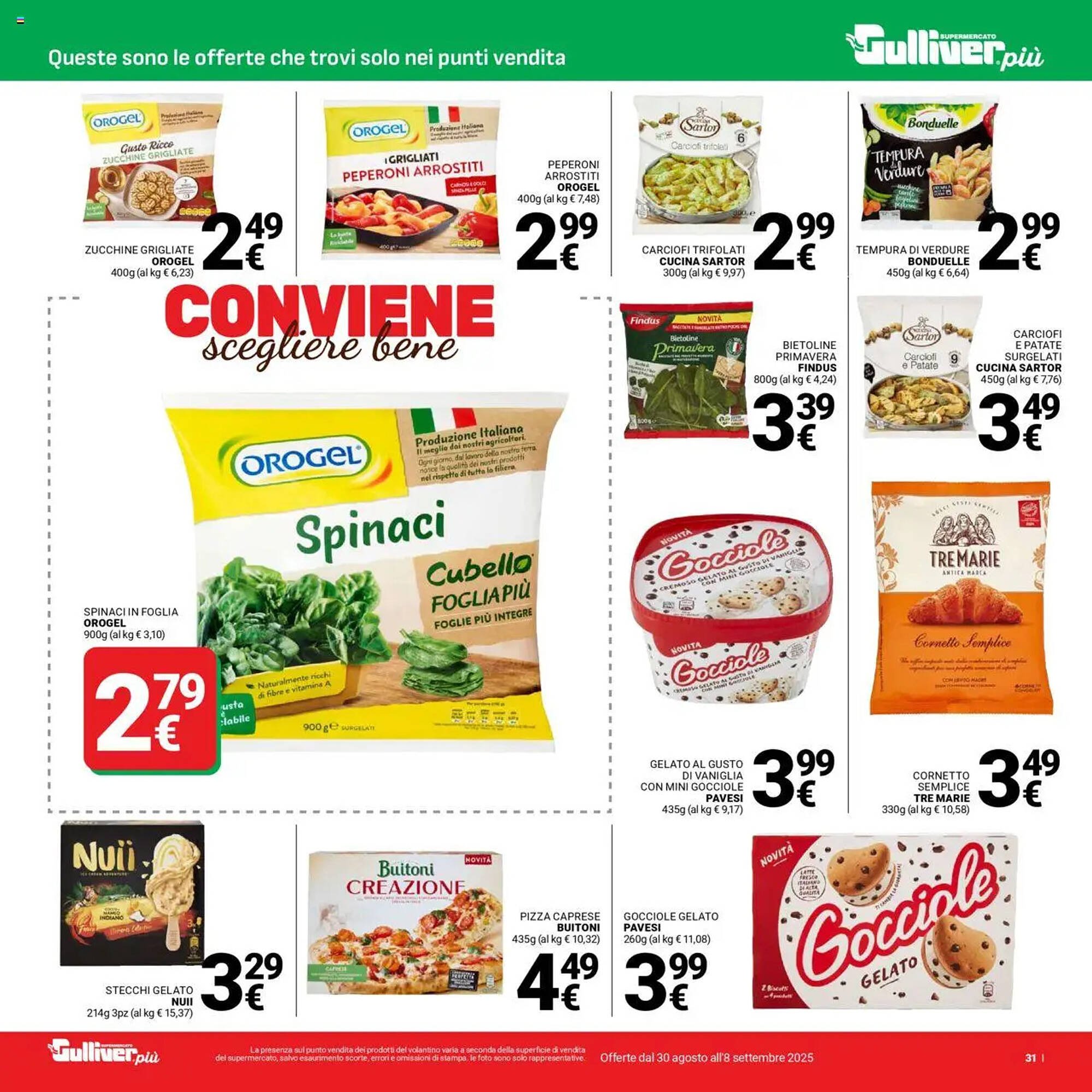 Volantino Supermercati Gulliver (2025-08-30 - 2025-09-08)