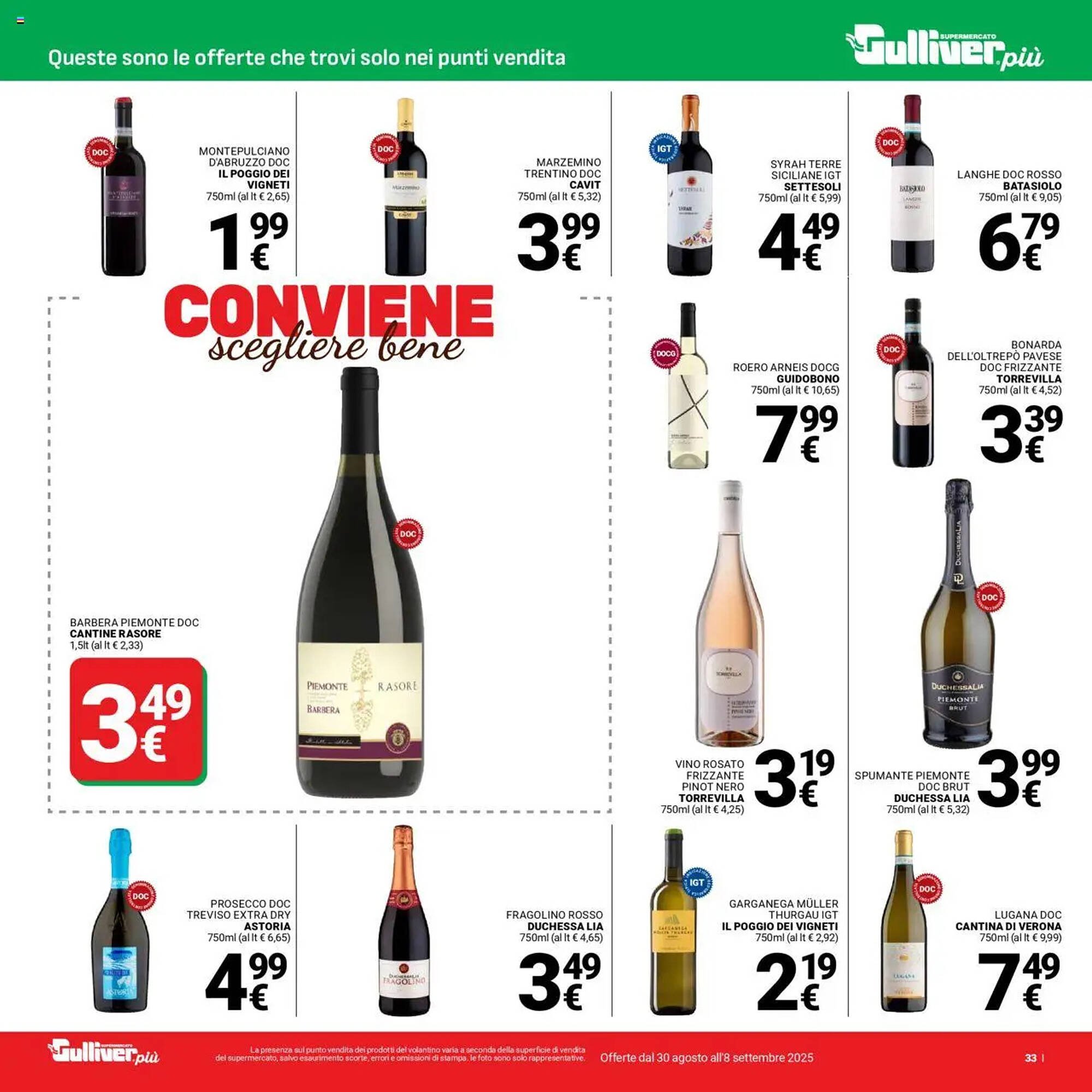 Volantino Supermercati Gulliver (2025-08-30 - 2025-09-08)