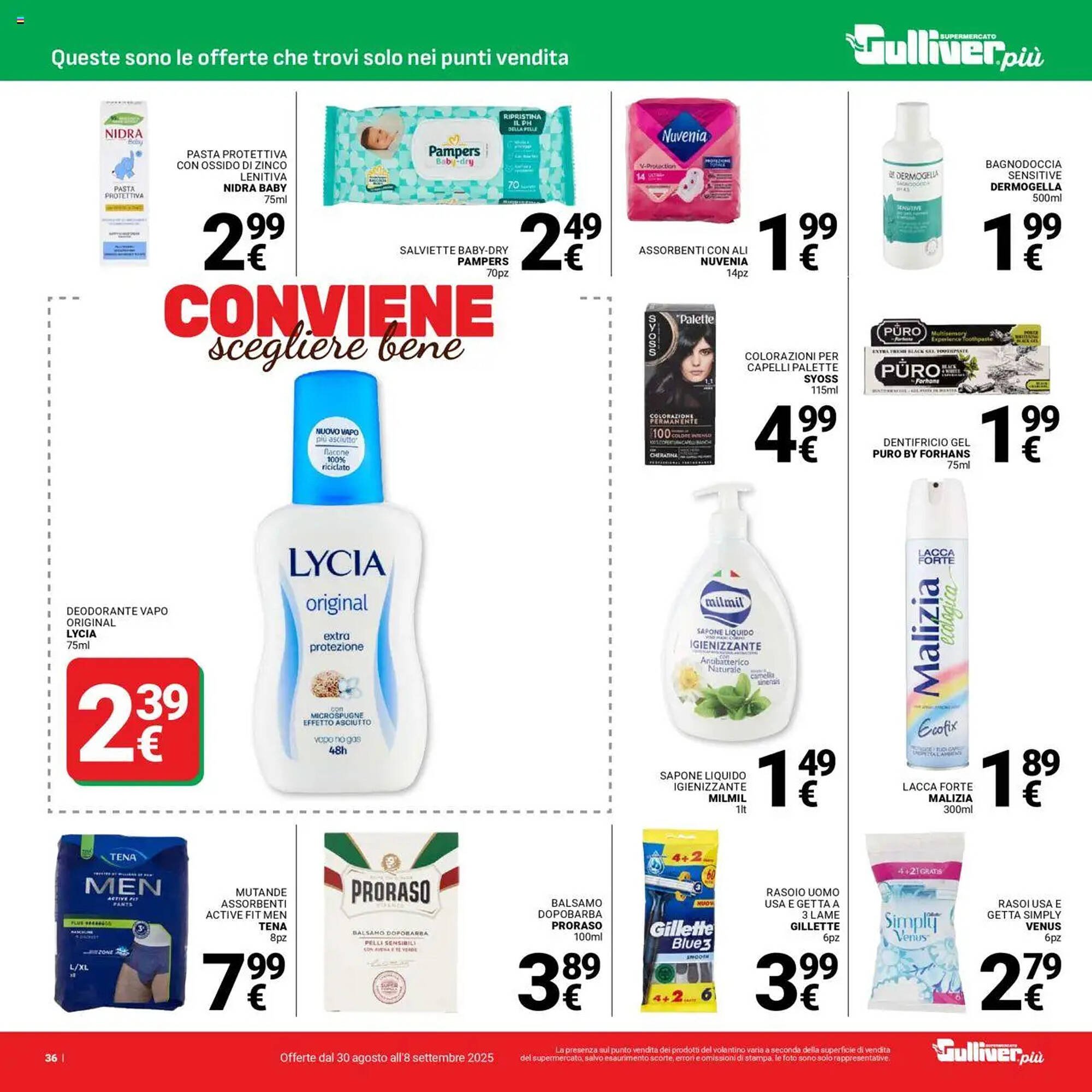 Volantino Supermercati Gulliver (2025-08-30 - 2025-09-08)