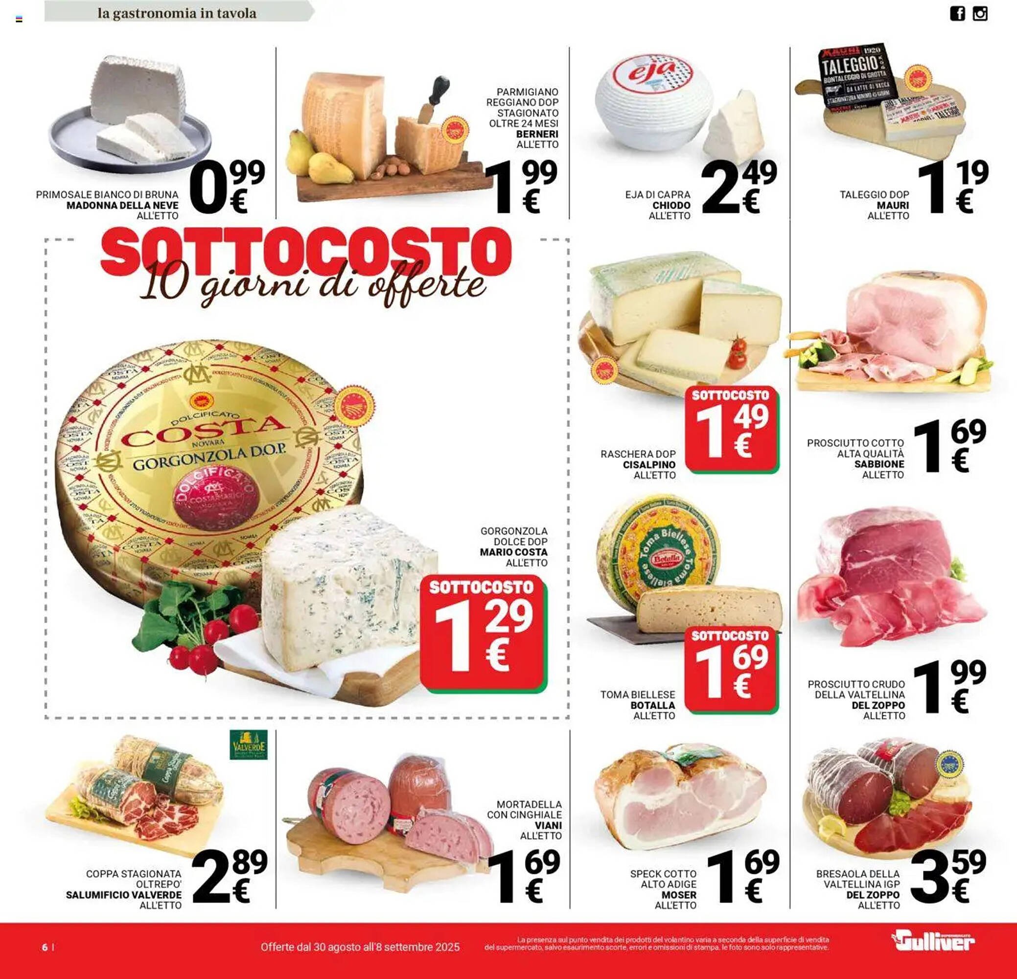 Volantino Supermercati Gulliver (2025-08-30 - 2025-09-08)