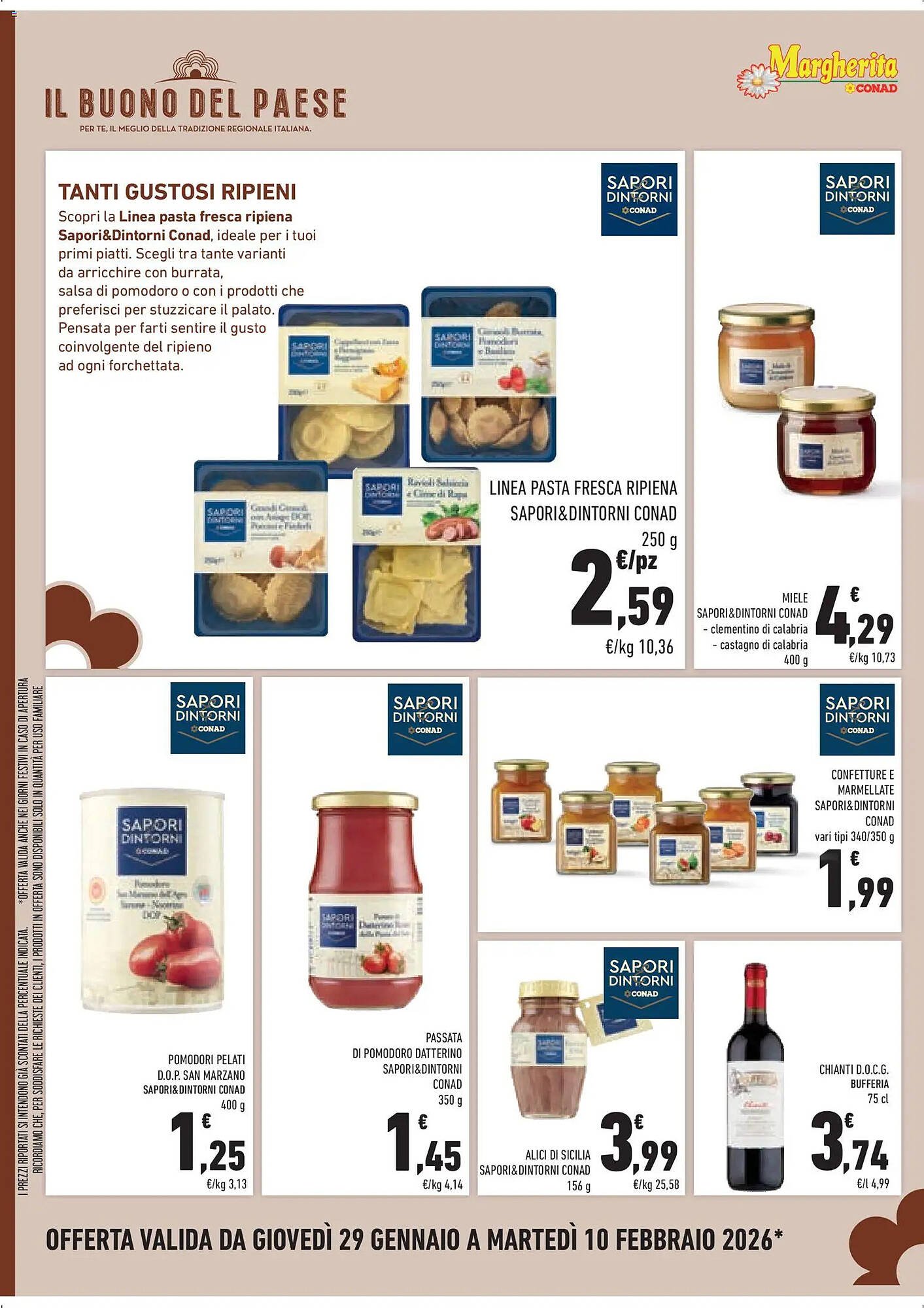 Volantino Conad (2026-01-29 - 2026-02-07)