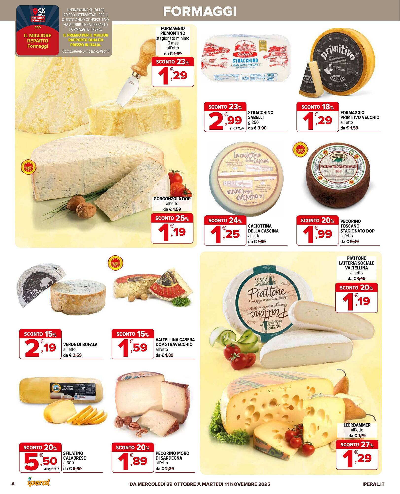 Volantino Iperal (2025-10-29 - 2025-11-11)