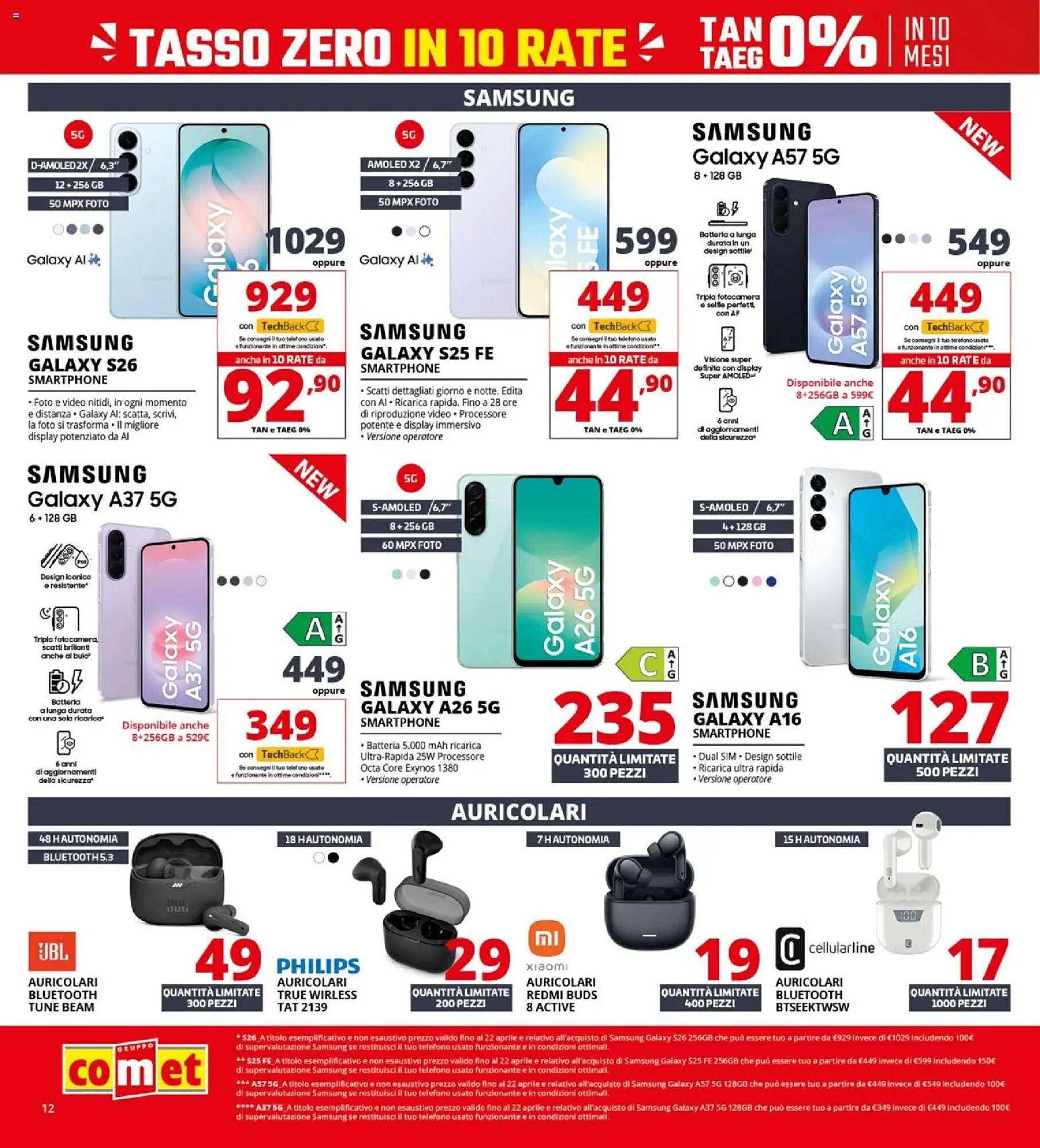 Volantino Comet (2026-04-09 - 2026-04-22)