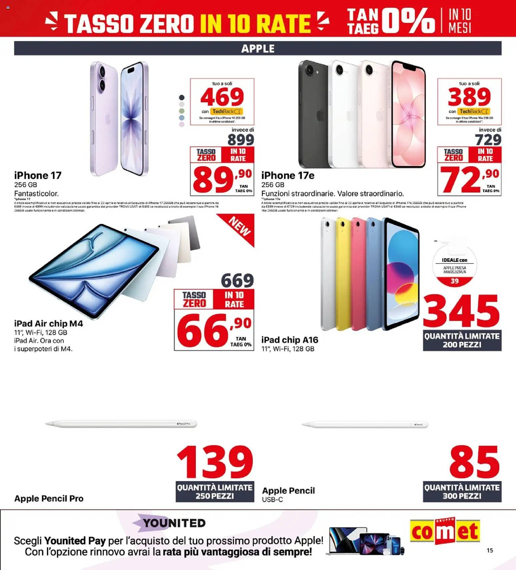 Volantino Comet (2026-04-09 - 2026-04-22)