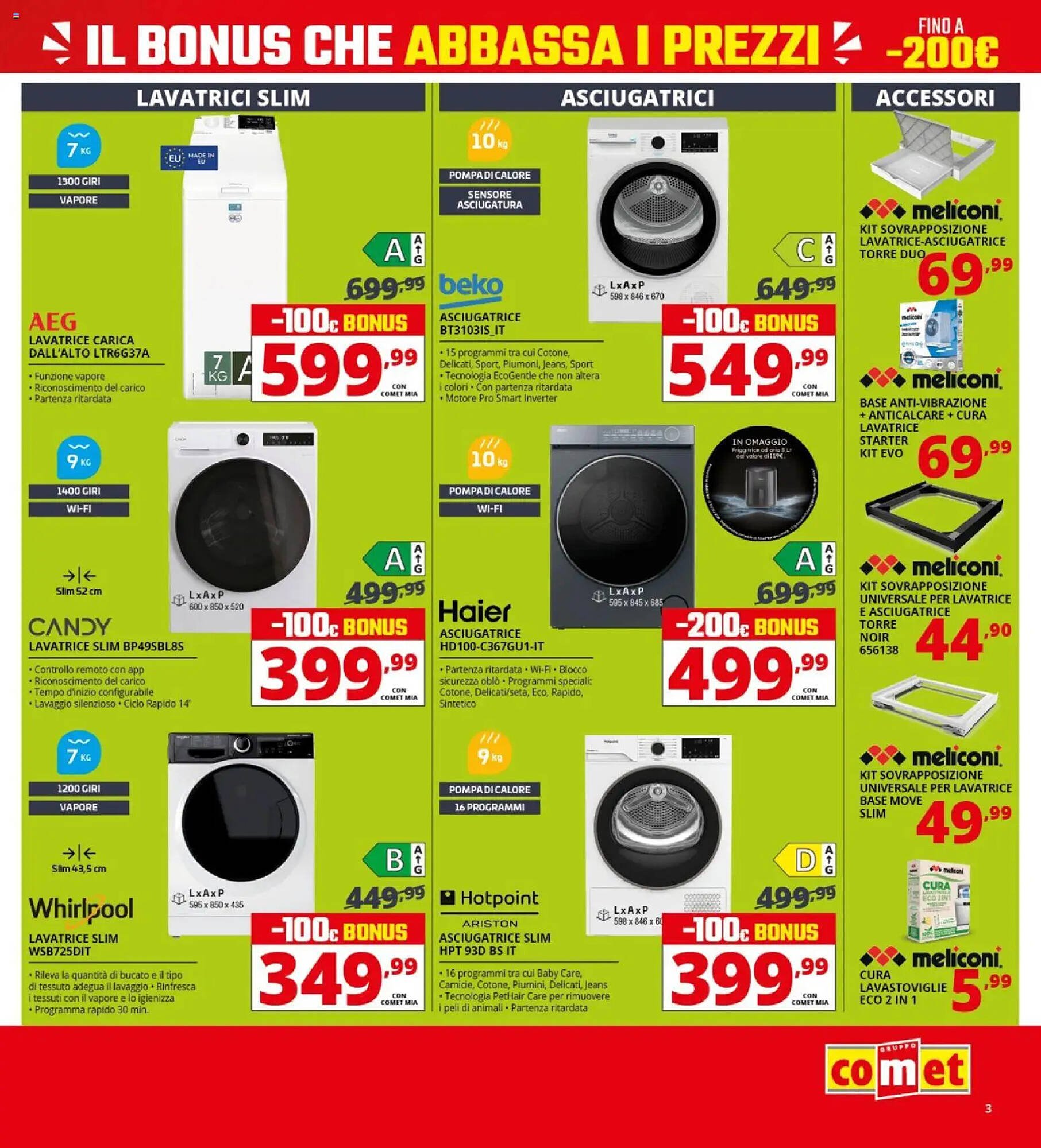 Volantino Comet (2026-04-09 - 2026-04-22)