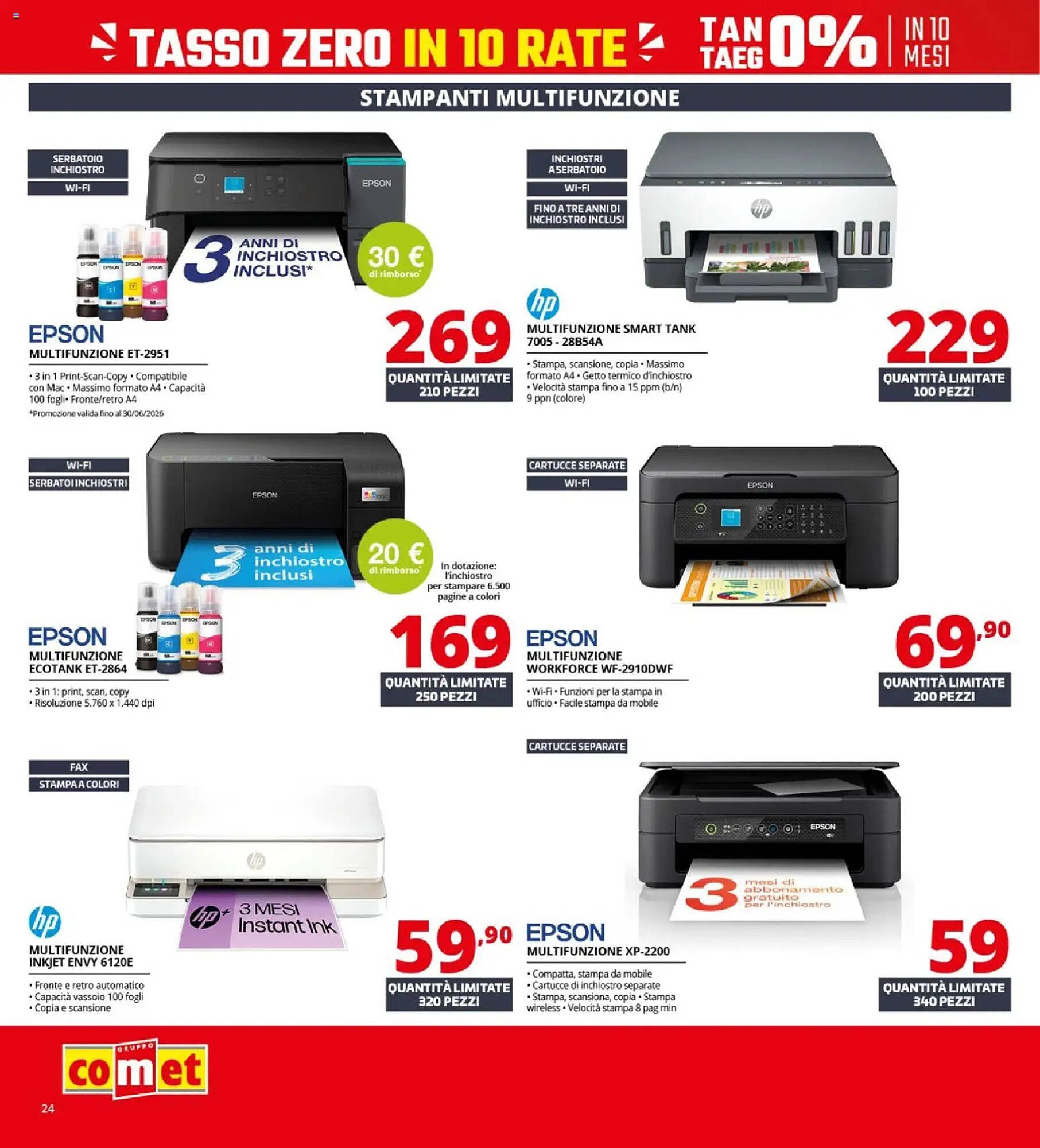 Volantino Comet (2026-04-09 - 2026-04-22)