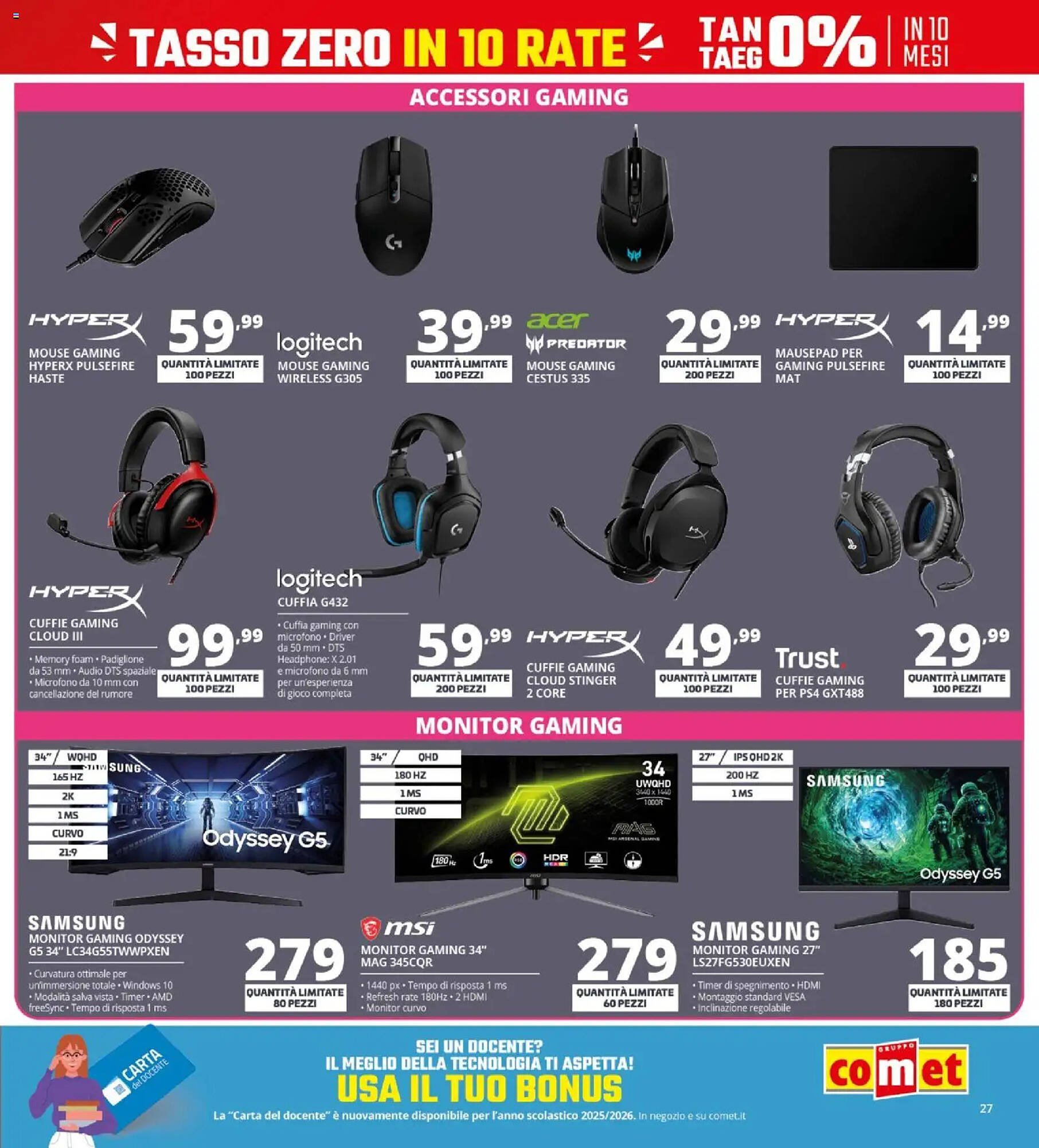 Volantino Comet (2026-04-09 - 2026-04-22)