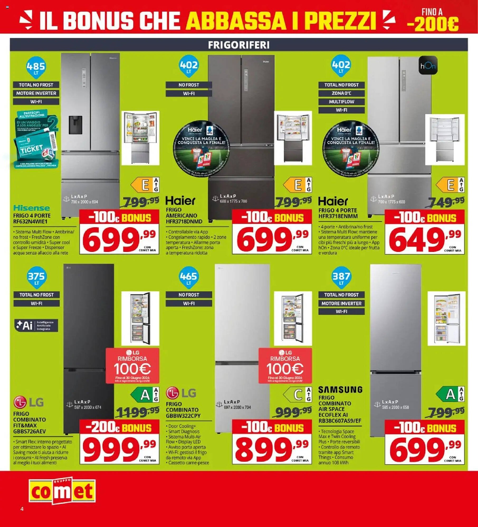 Volantino Comet (2026-04-09 - 2026-04-22)