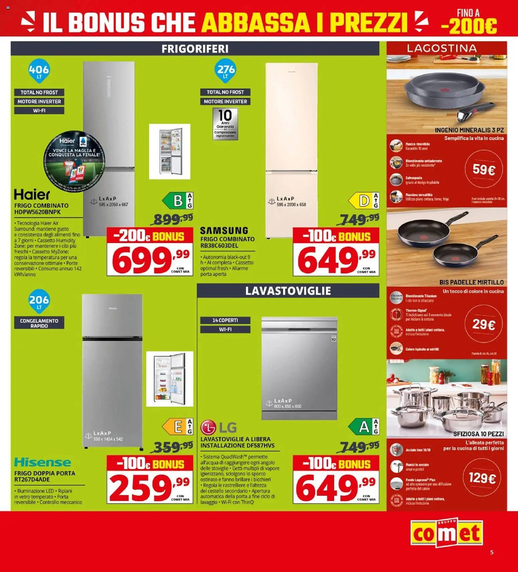 Volantino Comet (2026-04-09 - 2026-04-22)