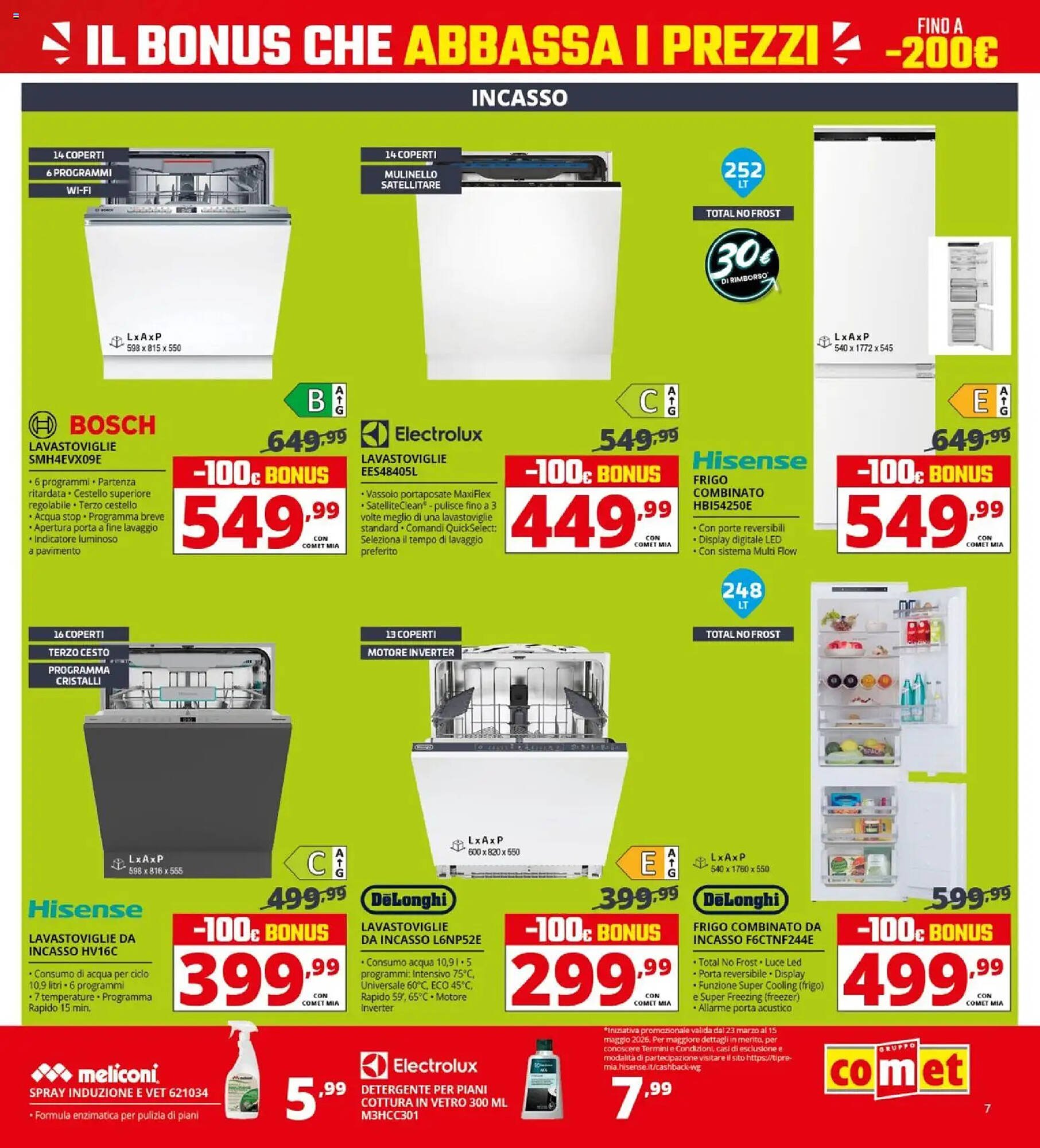 Volantino Comet (2026-04-09 - 2026-04-22)